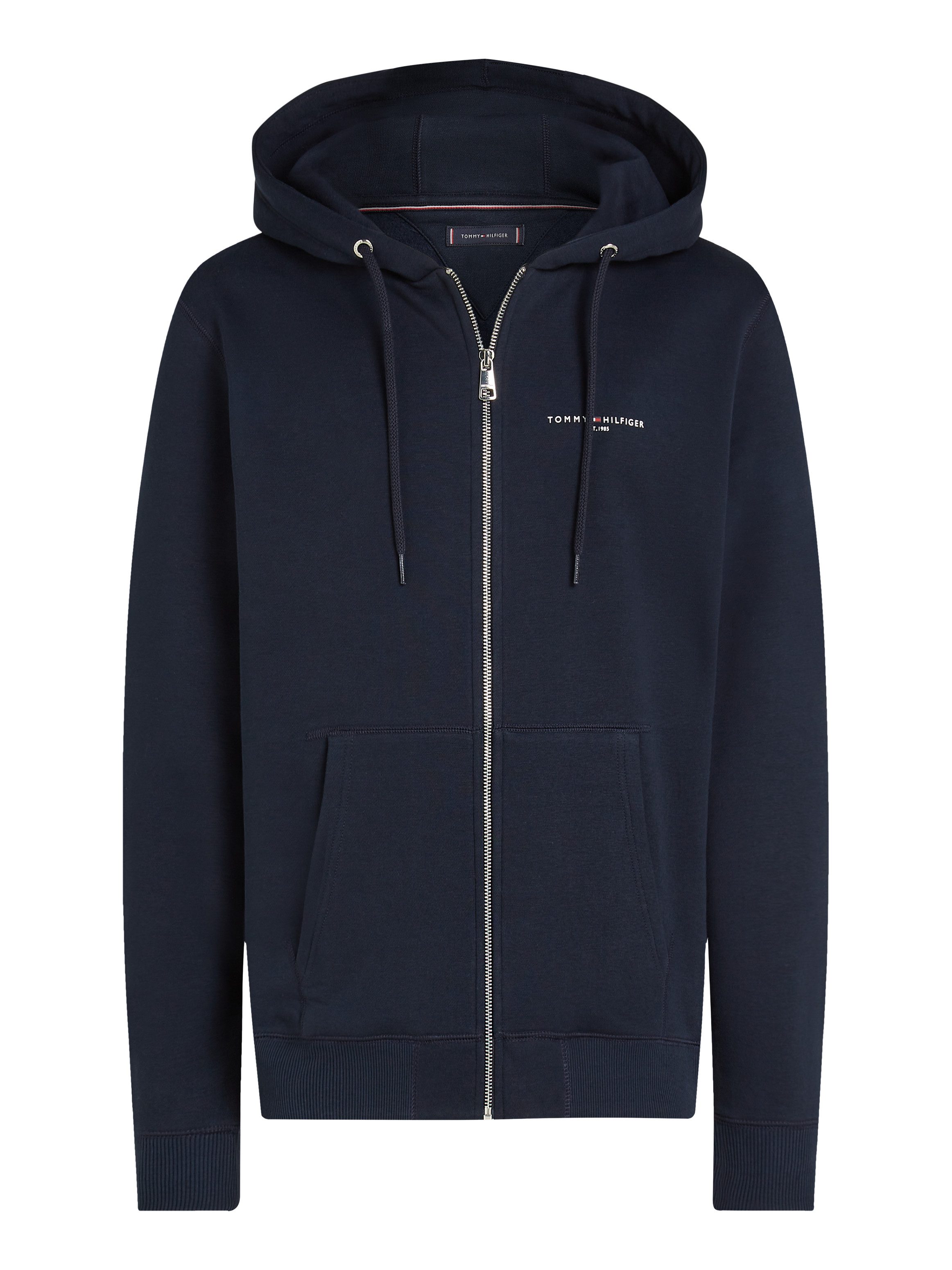 Tommy Hilfiger Sweatvest SMALL TOMMY LOGO ZIP HDD