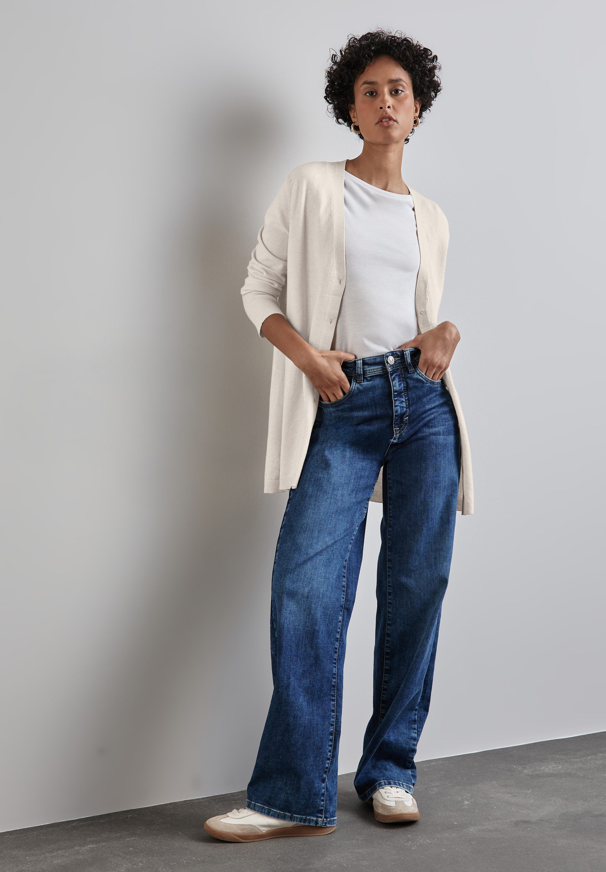 STREET ONE Cardigan in lang model