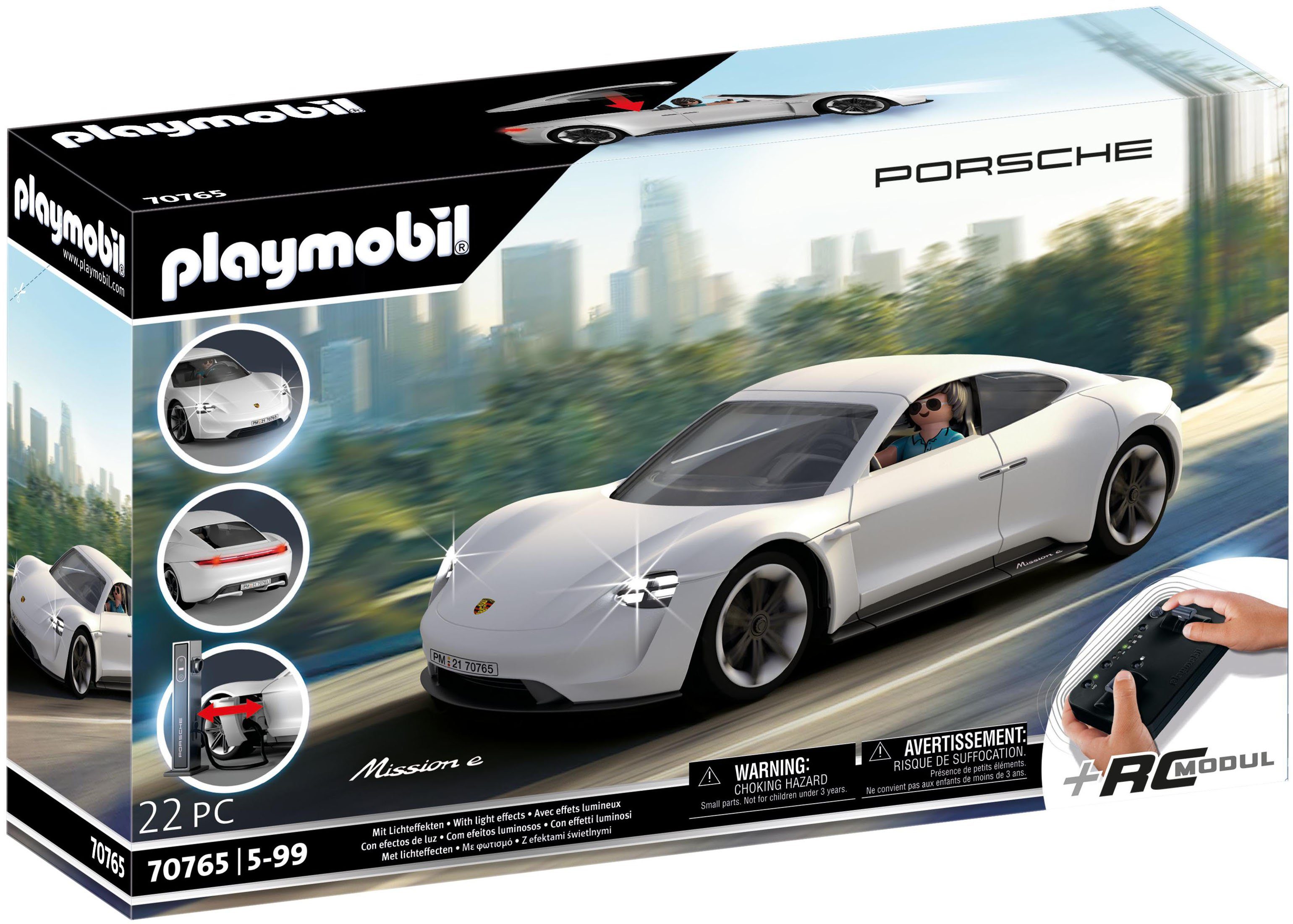 Playmobil® Constructie-speelset Porsche Mission E (70765), Porsche (22-delig)