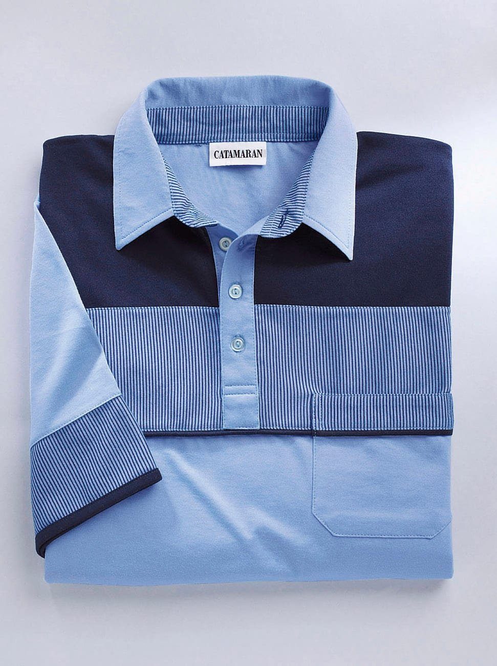 Catamaran Poloshirt met korte mouwen (1-delig)