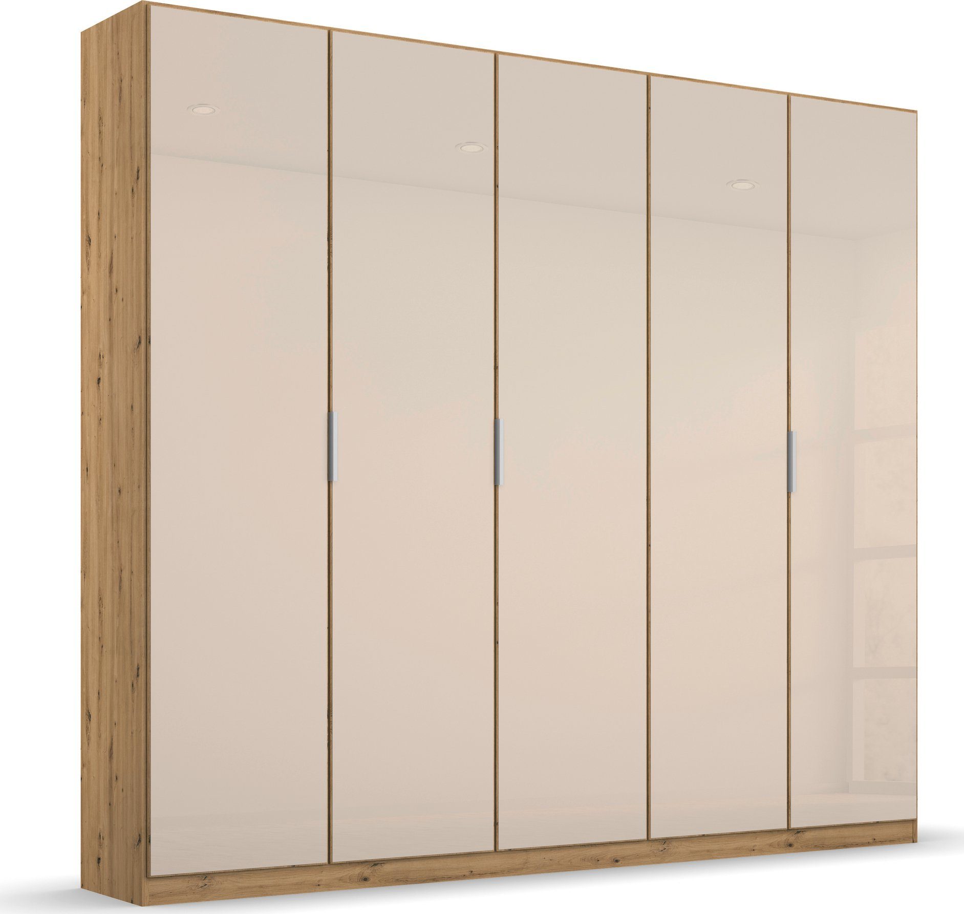 rauch Draaideurkast Kledingkast kast garderobe KOLUNA met hoogwaardige glasfront