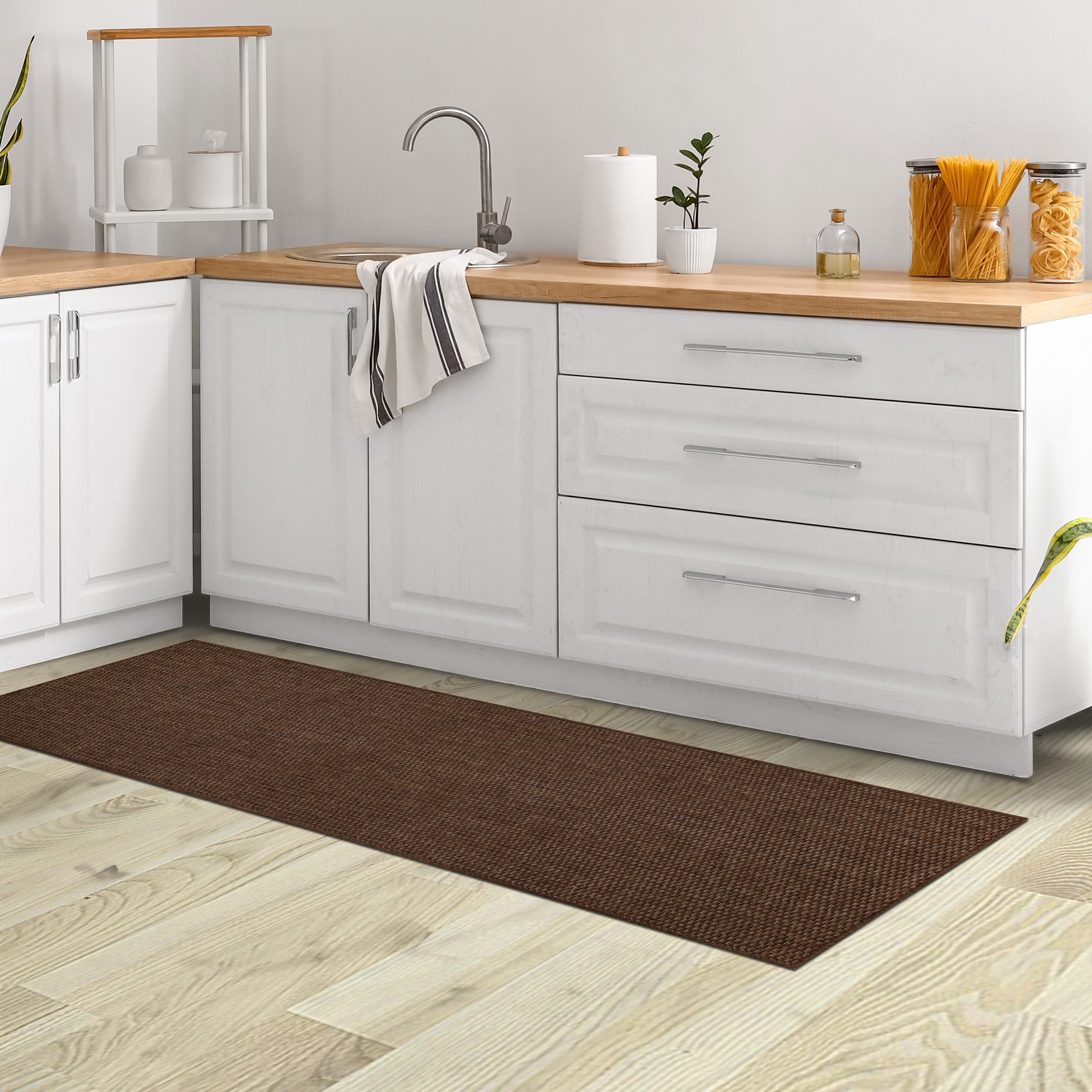 my home Vloerkleed Venetië is ook als loper verkrijgbaar Geschikt voor binnen en buiten, sisal-look, weerbestendig & uv-bestendig