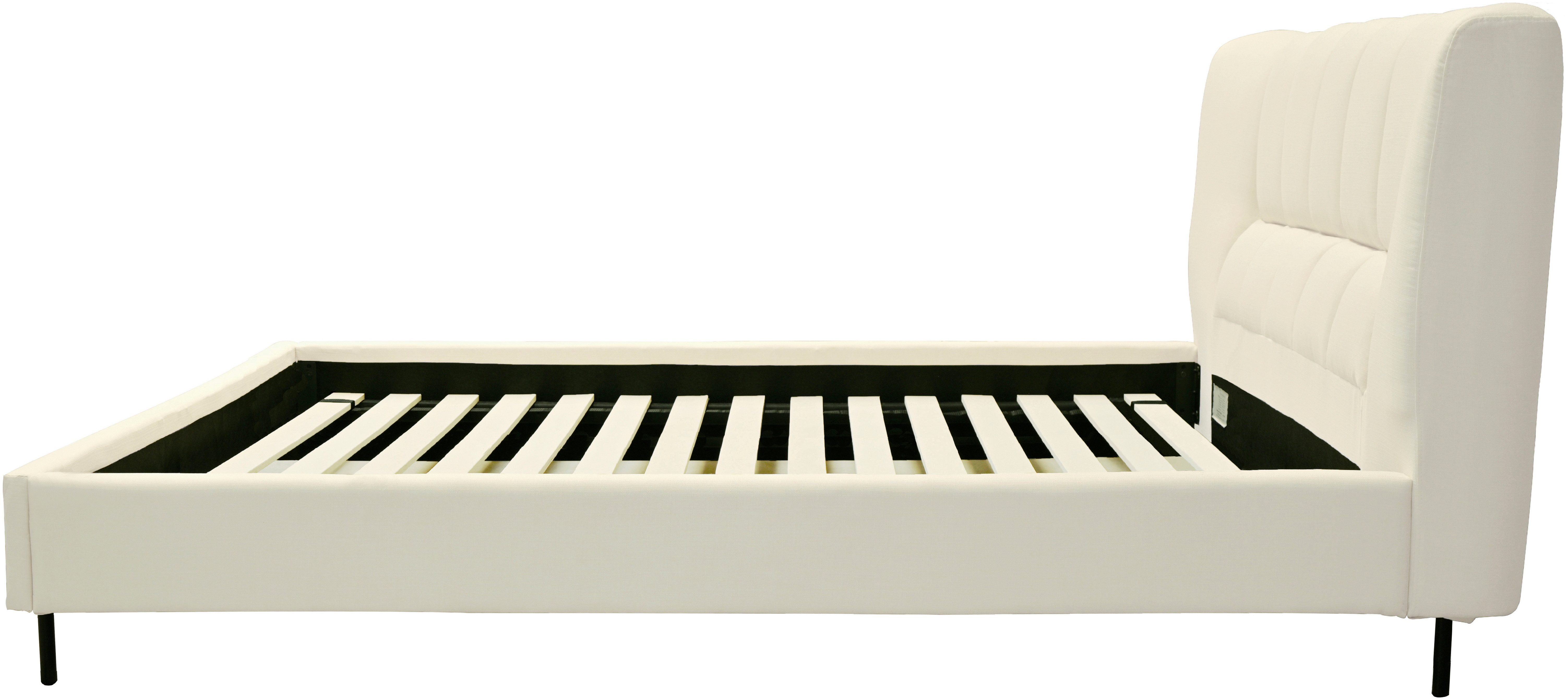 Leonique Gestoffeerd bed Silene inclusief lattenbodem, verkrijgbaar in 140 & 180 cm breedte