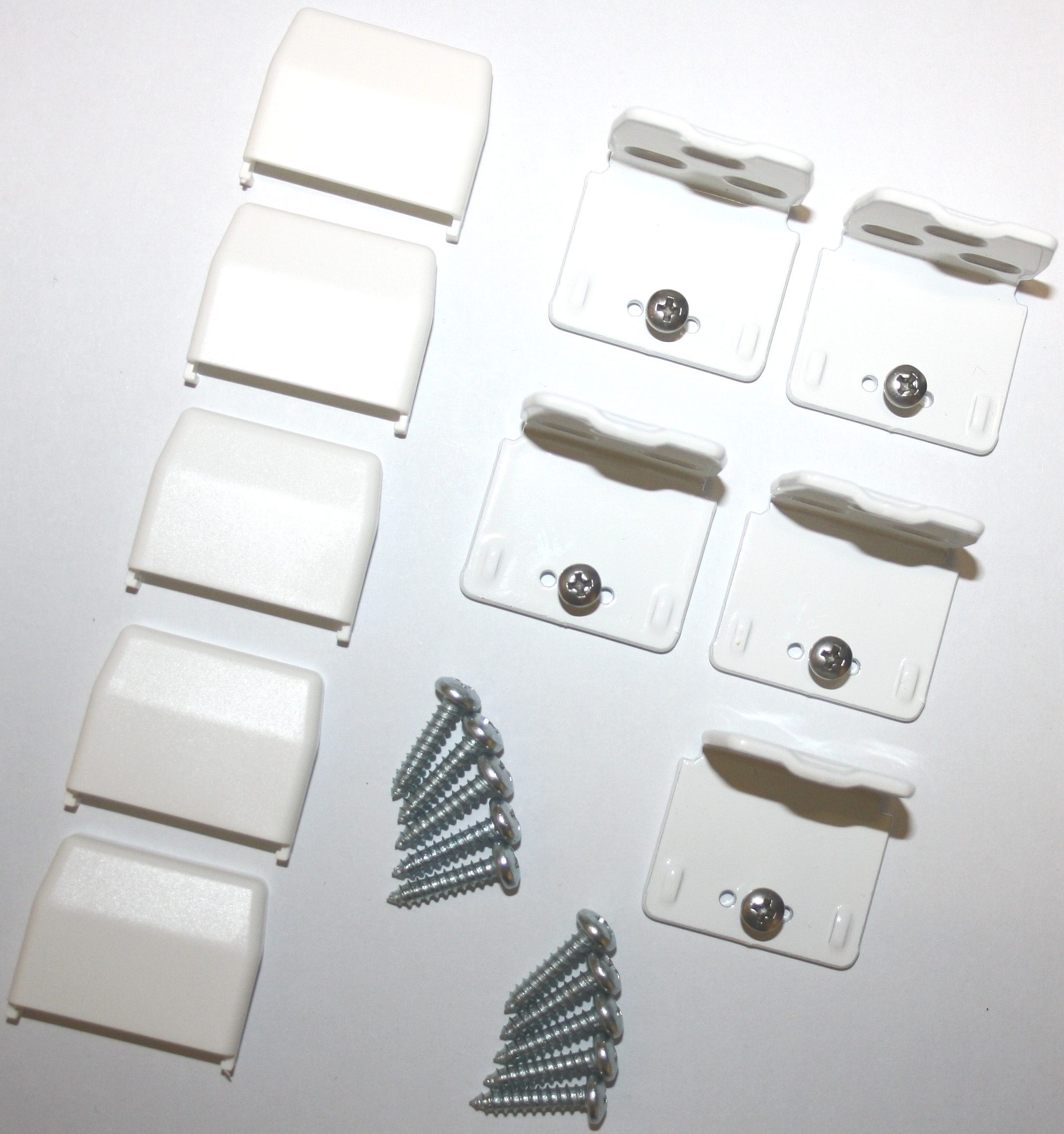 sunlines Montagemateriaal voor rolgordijn dat beschermt tegen inkijk voor frame- / wandmontage van plisségordijnen (set, 5 stuks) toebehoren voor