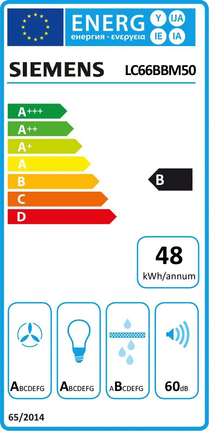 SIEMENS Wandkap LC66BBM50