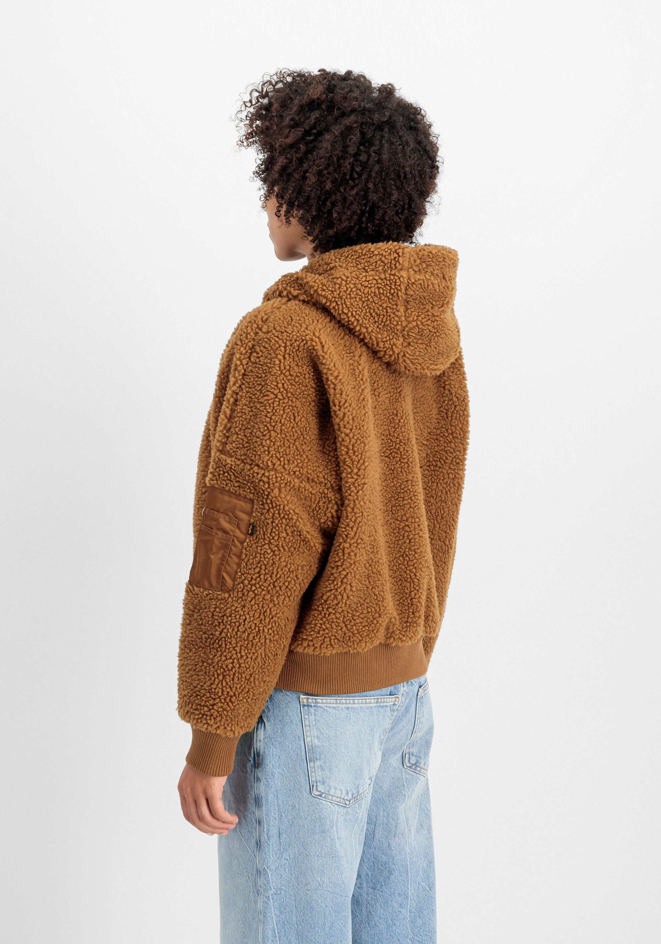 Alpha Industries Bomberjack Alpha Industries Women - Bomber Jackets MA-1 OS Hooded Teddy W