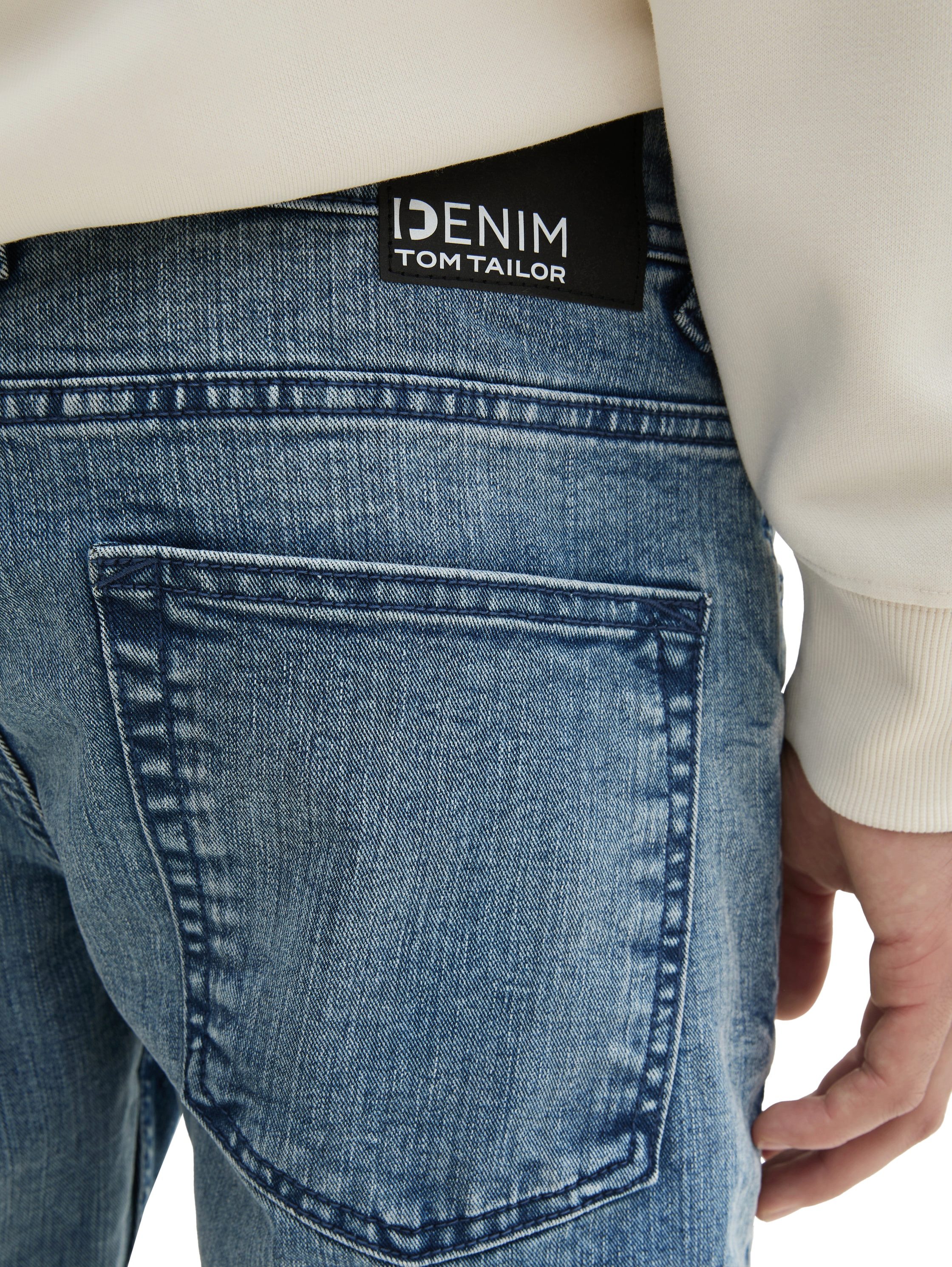 Tom Tailor Denim Slim fit jeans PIERS in five-pocketsstijl
