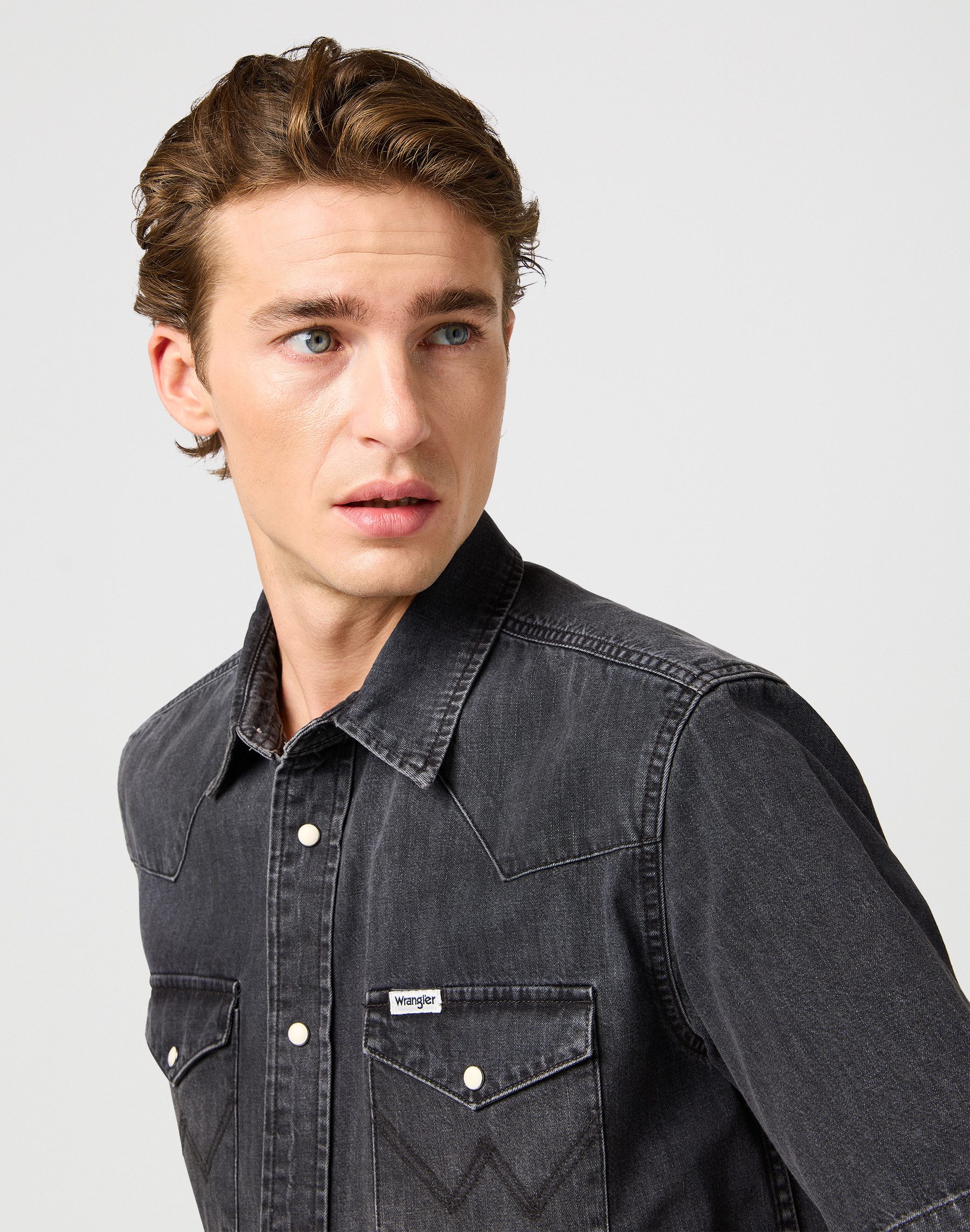 Wrangler Overhemd met korte mouwen Western