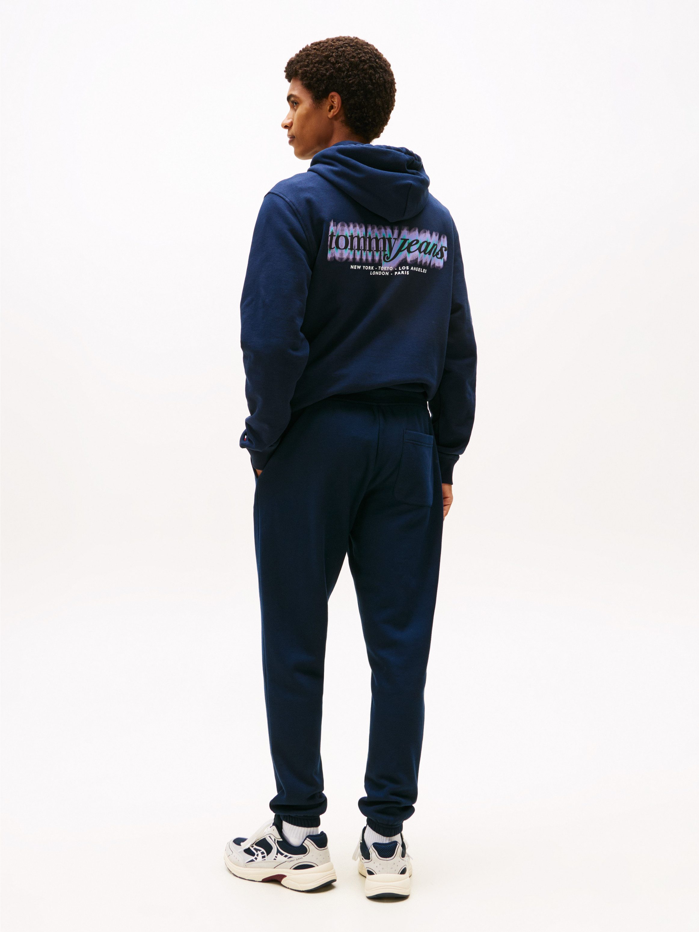 TOMMY JEANS Sweatbroek TJM SLIM S FLAG SWEATPANT