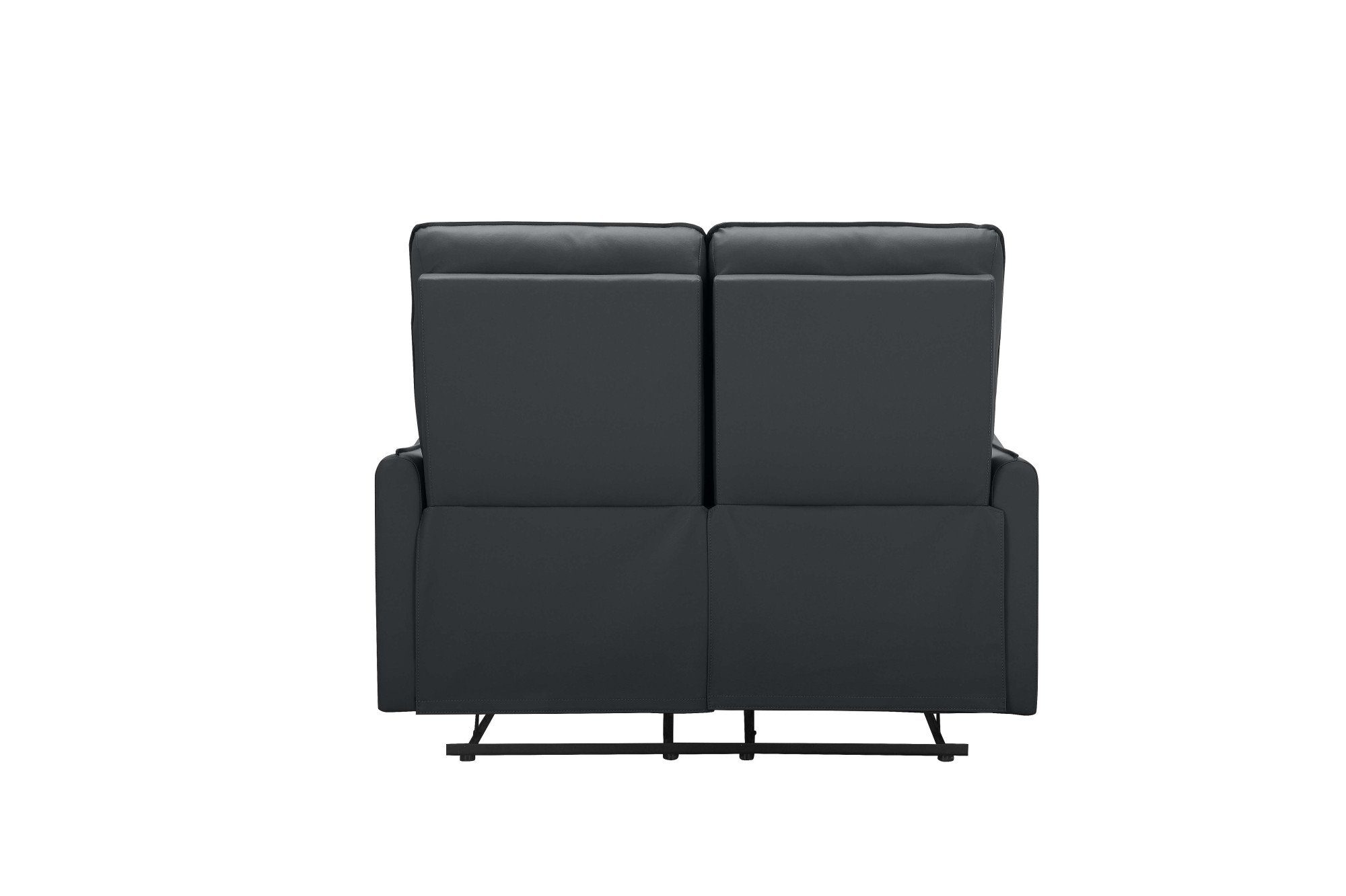 Dorel Home 2-zitsbank Lugo, bioscoopbank met relaxfunctie in kunstleer en geweven stof