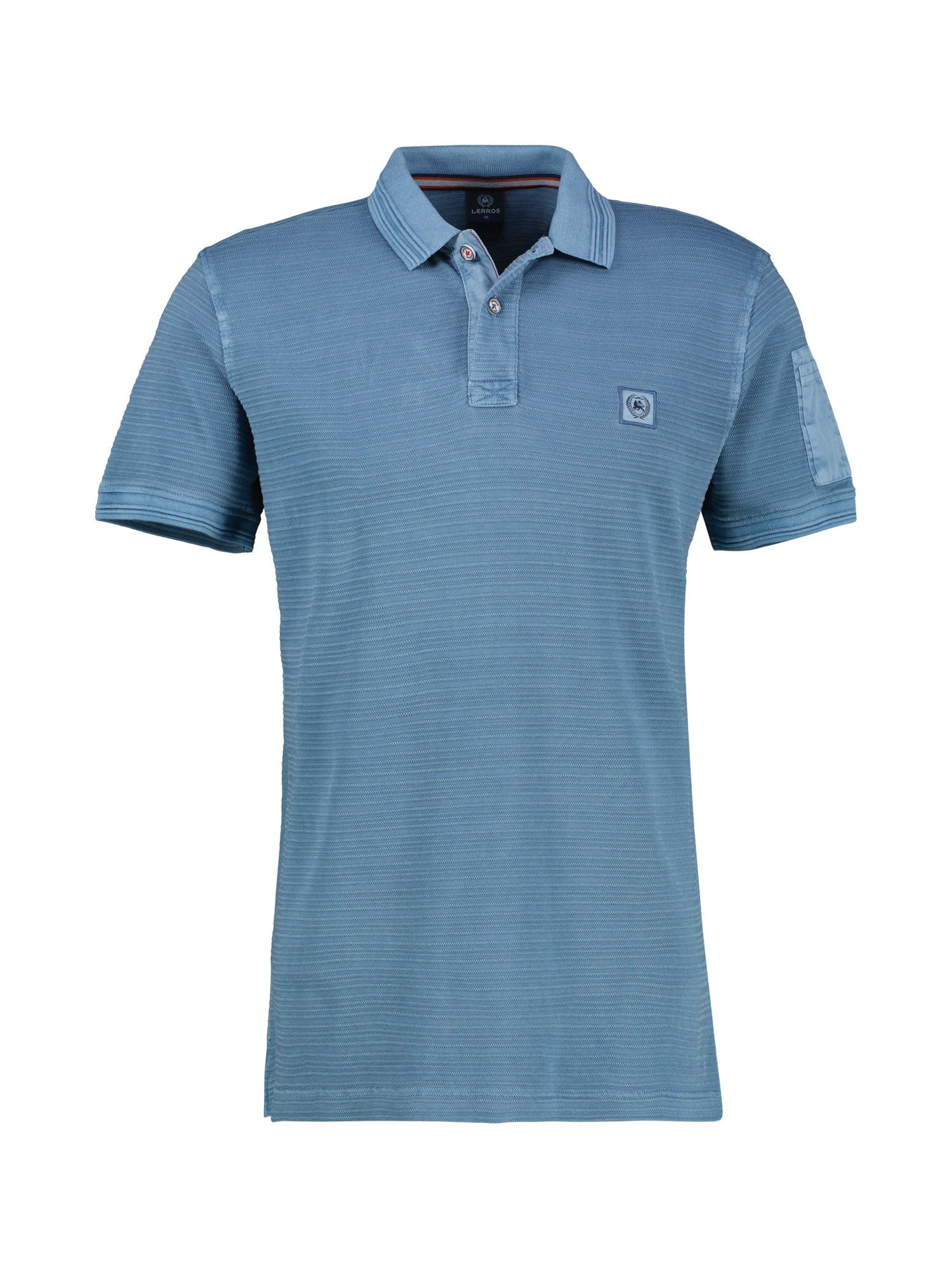 Lerros Poloshirt LERROS tonale gestreepte poloshirt voor heren