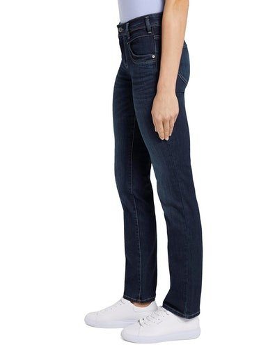 Tom Tailor Rechte jeans Alexa straight met contrasterende stiksels
