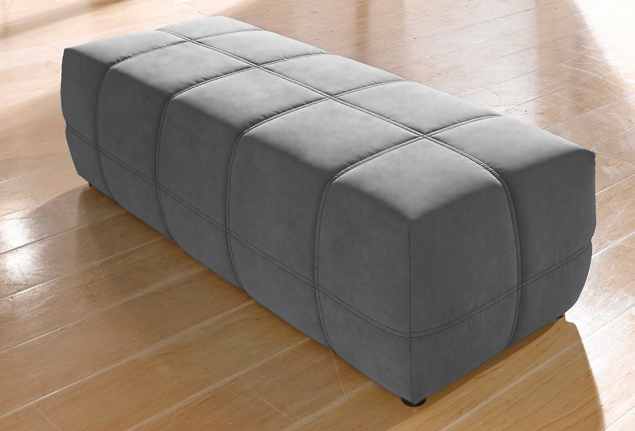 DOMO collection Hocker BRANDON grote uitvoering passend bij 'brandon', ook in cord