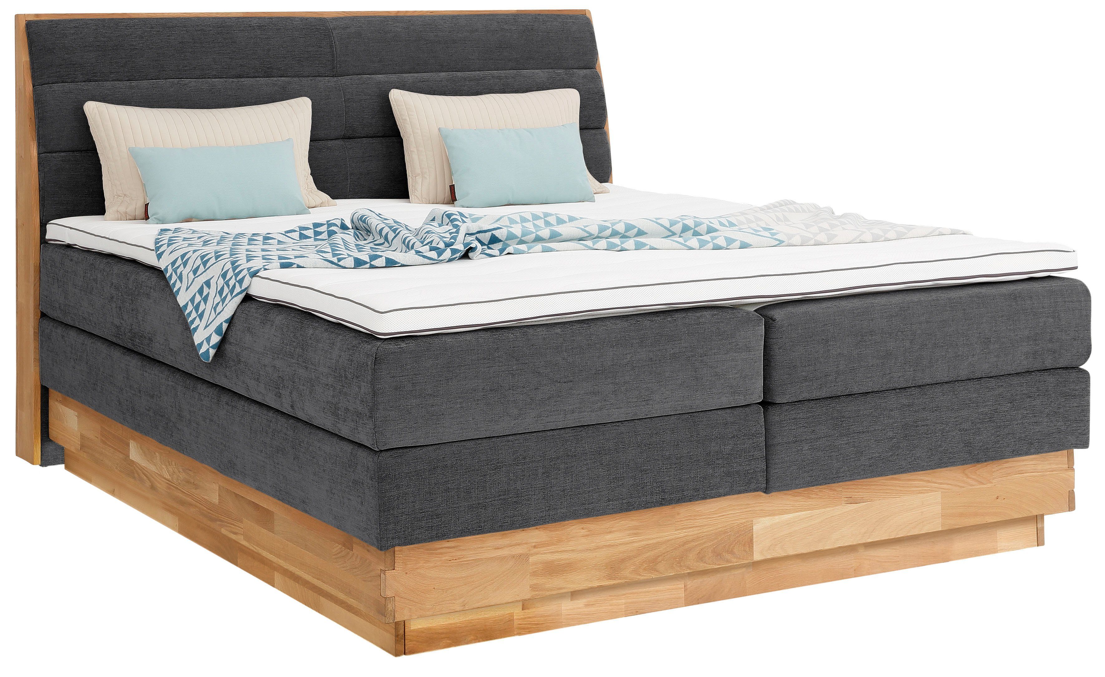 OTTO products Boxspring JENNA zonder ledverlichting, met gecertificeerde, gerecyclede overtrekstoffen