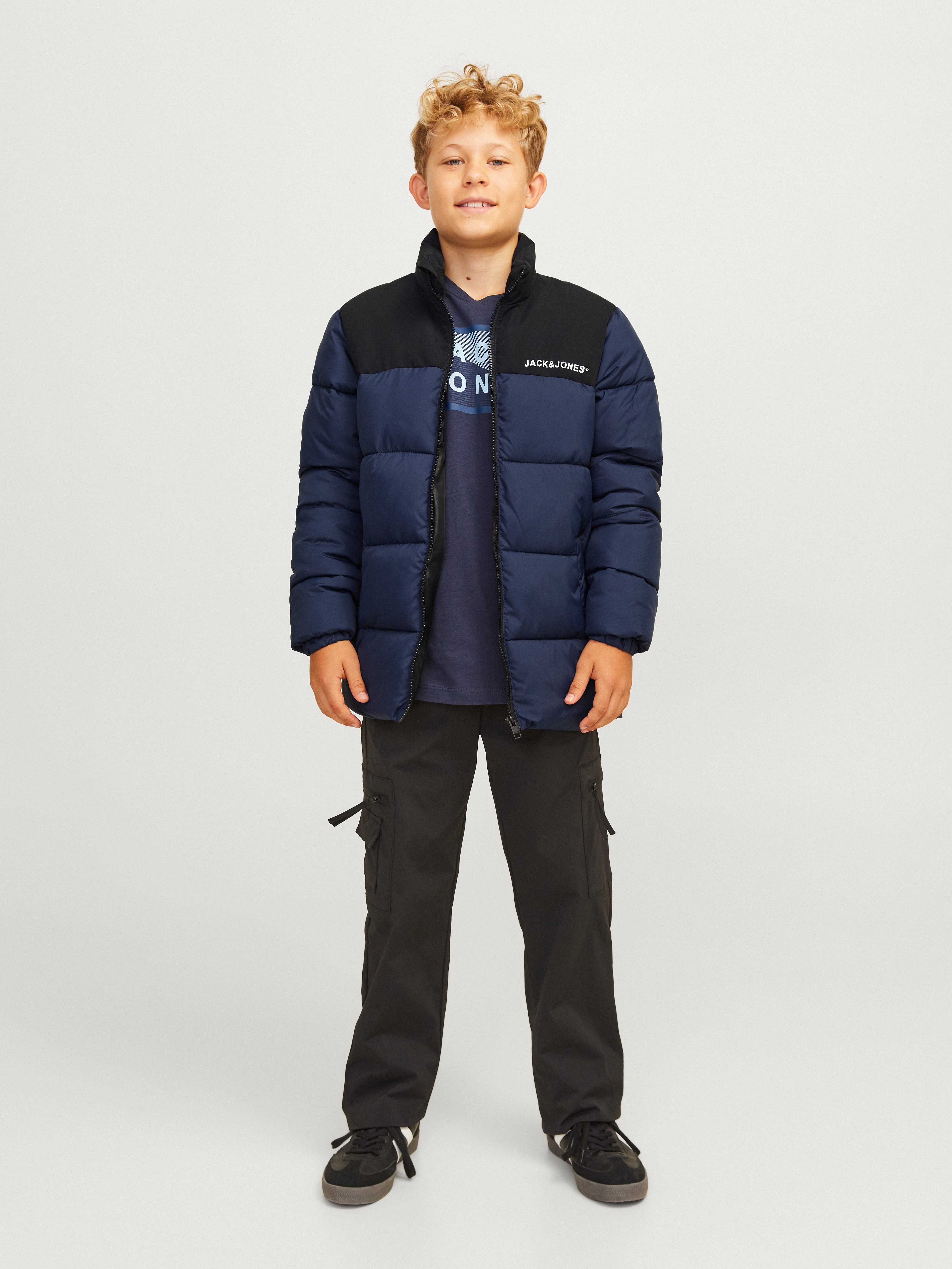 Jack & Jones Junior Outdoorjack JJMOON STAND COLLAR PUFFER JNR