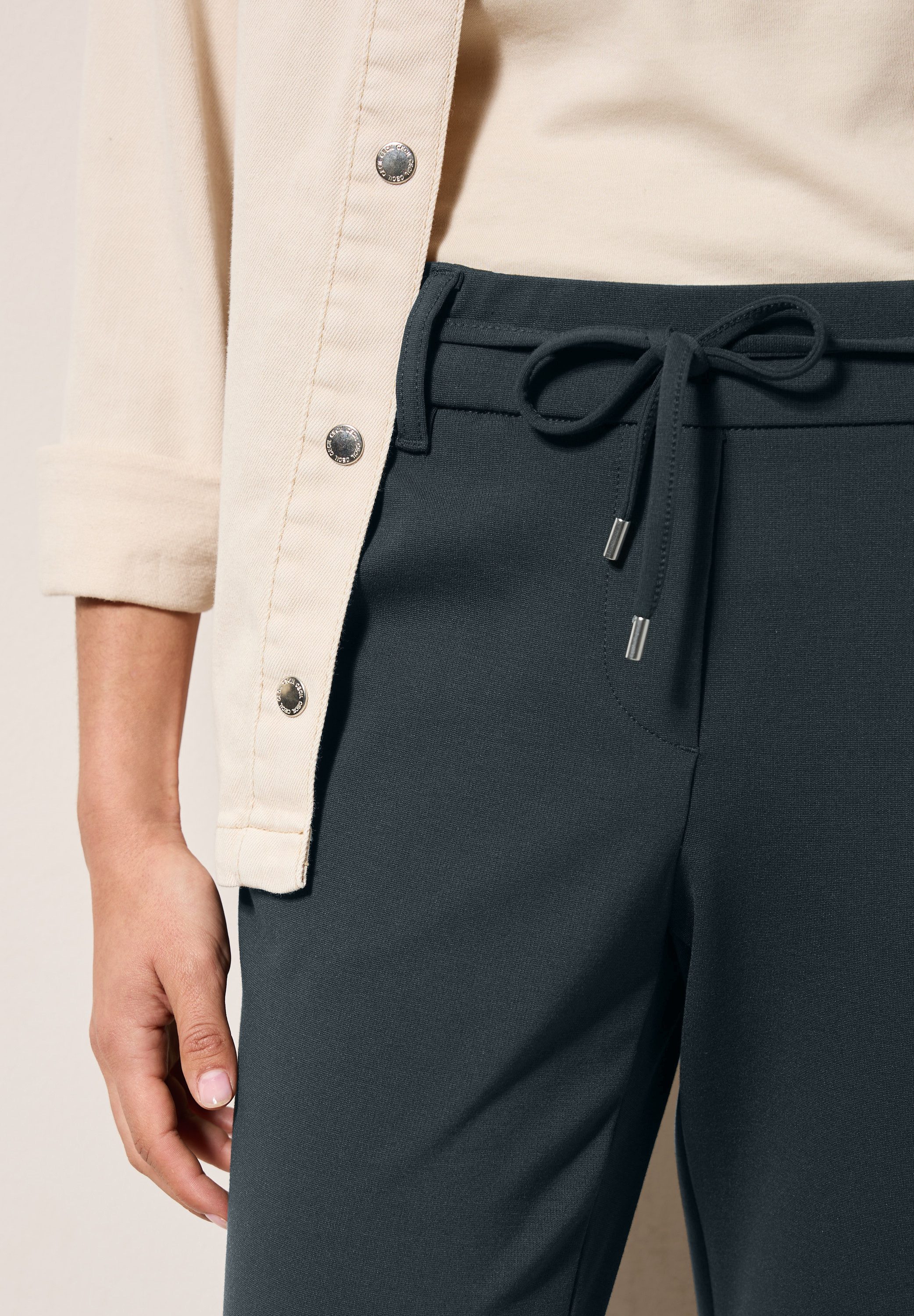 Cecil Stoffen broek Stijl Tracey met elastische taille