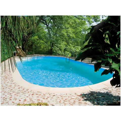Otto - Clear Pool CLEAR POOL set: Ovaal zwembad Premium Tahiti , 6-delig, 150 cm diepte