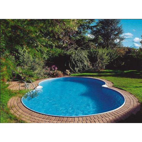 Clear Pool CLEAR POOL set: Achtvormig zwembad Premium Mallorca , 6-delig