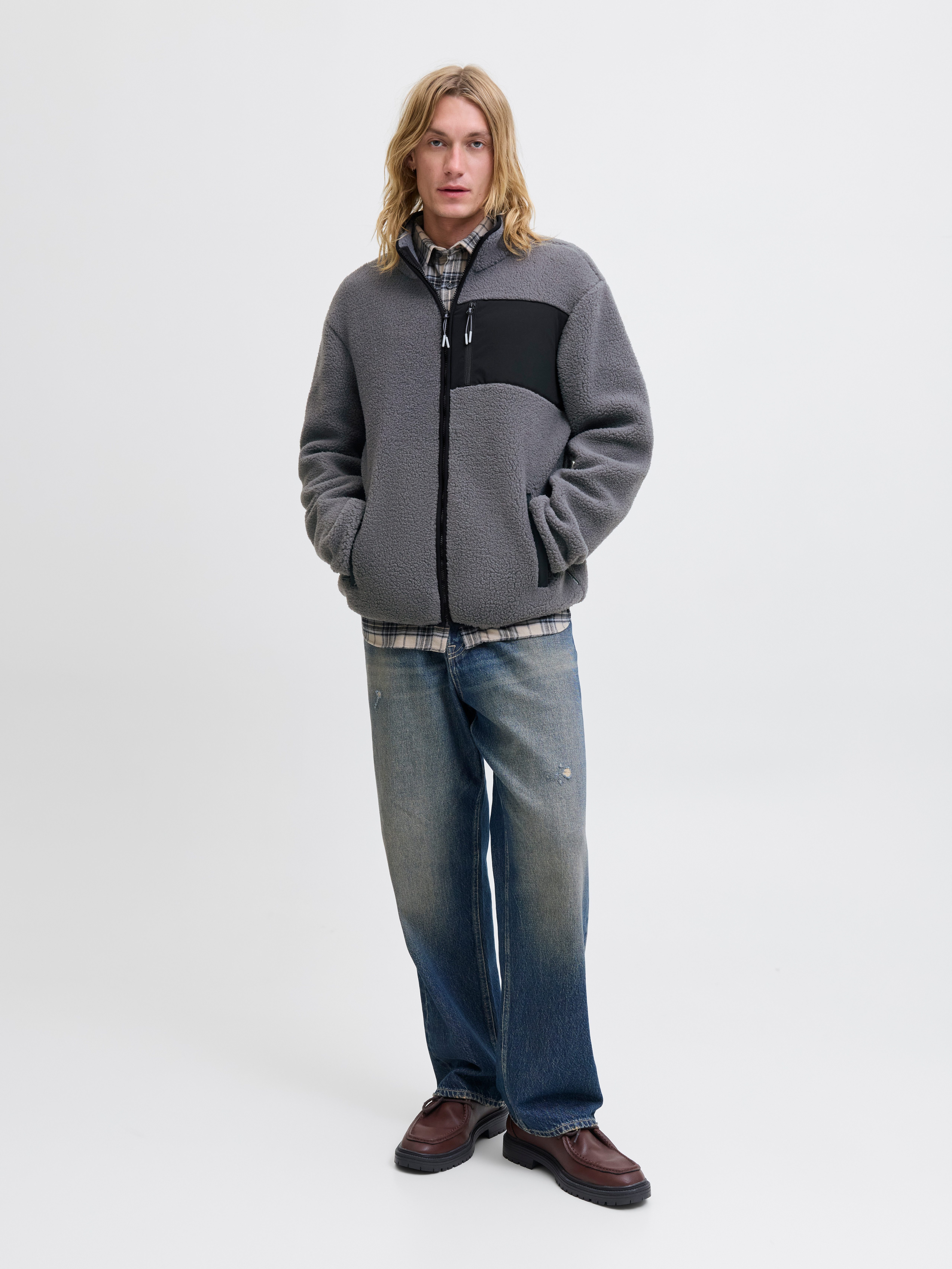 Jack & Jones Fleecejack JJTHATCHER FLEECE JACKET