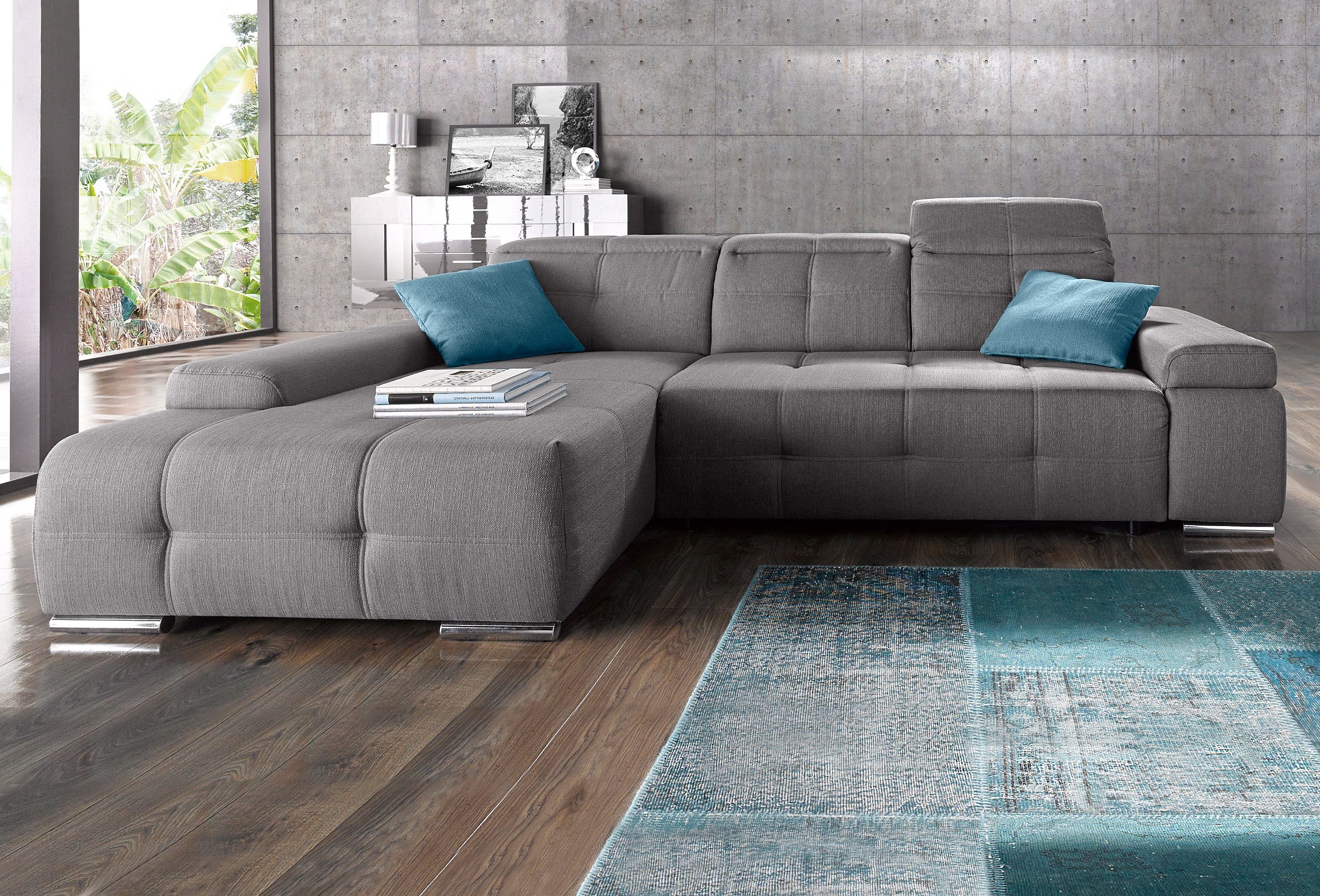 Sit&more Hoekbank Mistral L-vorm optioneel met slaapfunctie