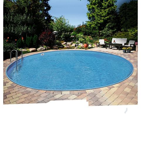 Clear Pool CLEAR POOL voordeelset: Rond zwembad Premium Ibiza , 6-delig in verschillende afmetingen, met Easy Change-systeem