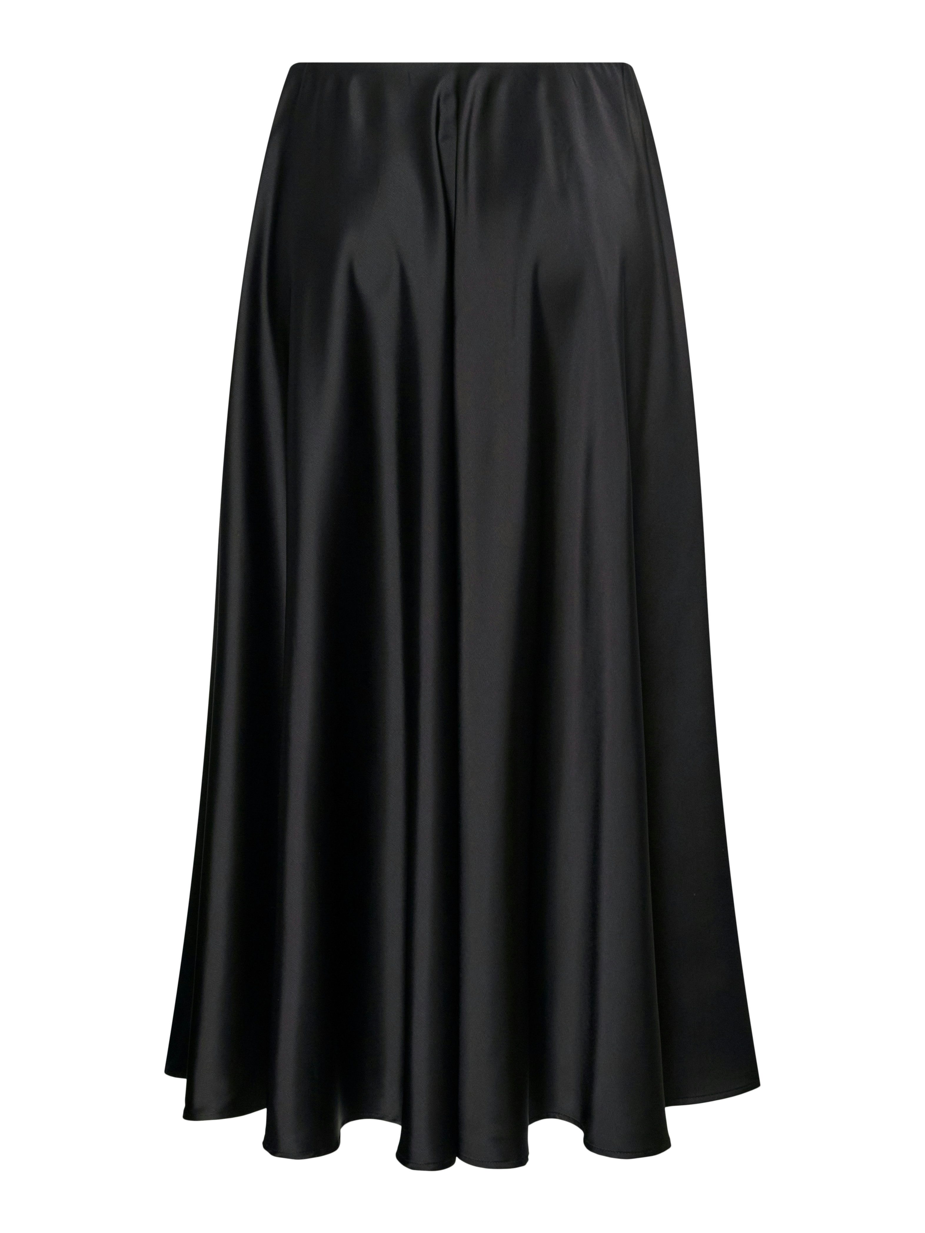 Y.A.S Satijnen rok YASPELLA HW VOLUME ANKLE SKIRT S. NOOS