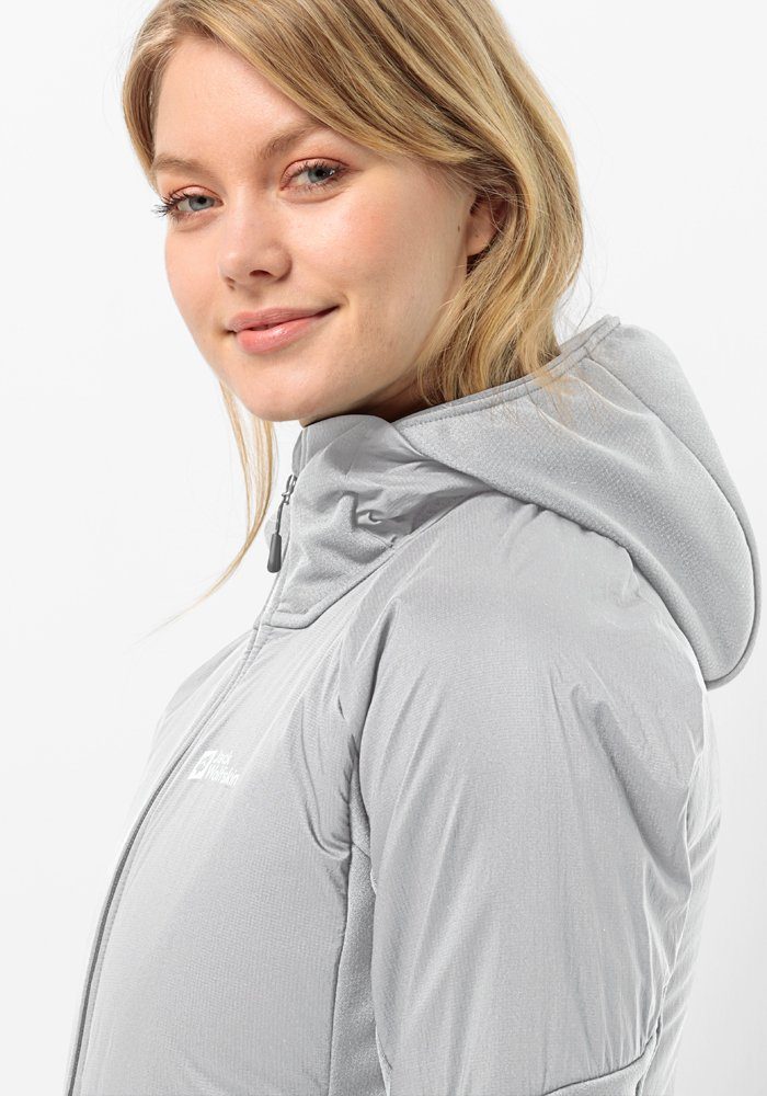 Jack Wolfskin Fleecejack met capuchon ALPGRAT PRO INS FZ W