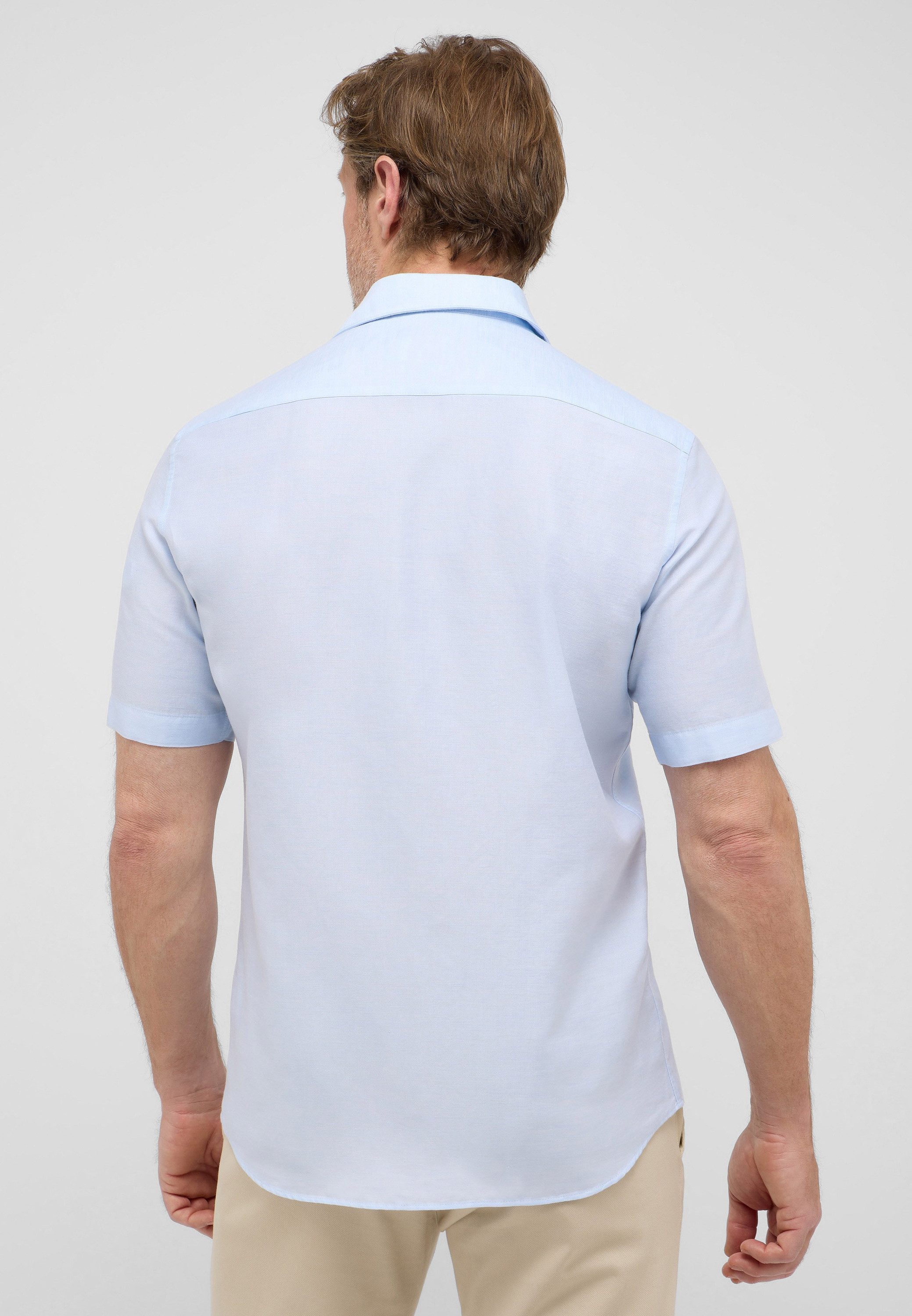 Eterna Overhemd met korte mouwen MODERN FIT EASY IRON (gemakkelijk te strijken)