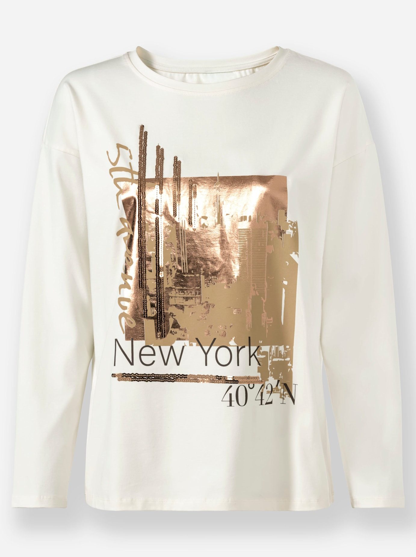 heine Shirt met lange mouwen Shirt (1-delig)