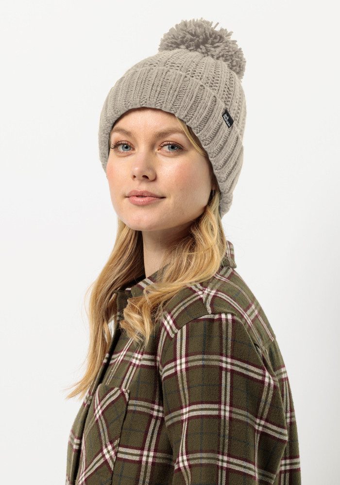 Jack Wolfskin Pomponmuts HIGHLOFT KNIT BEANIE W