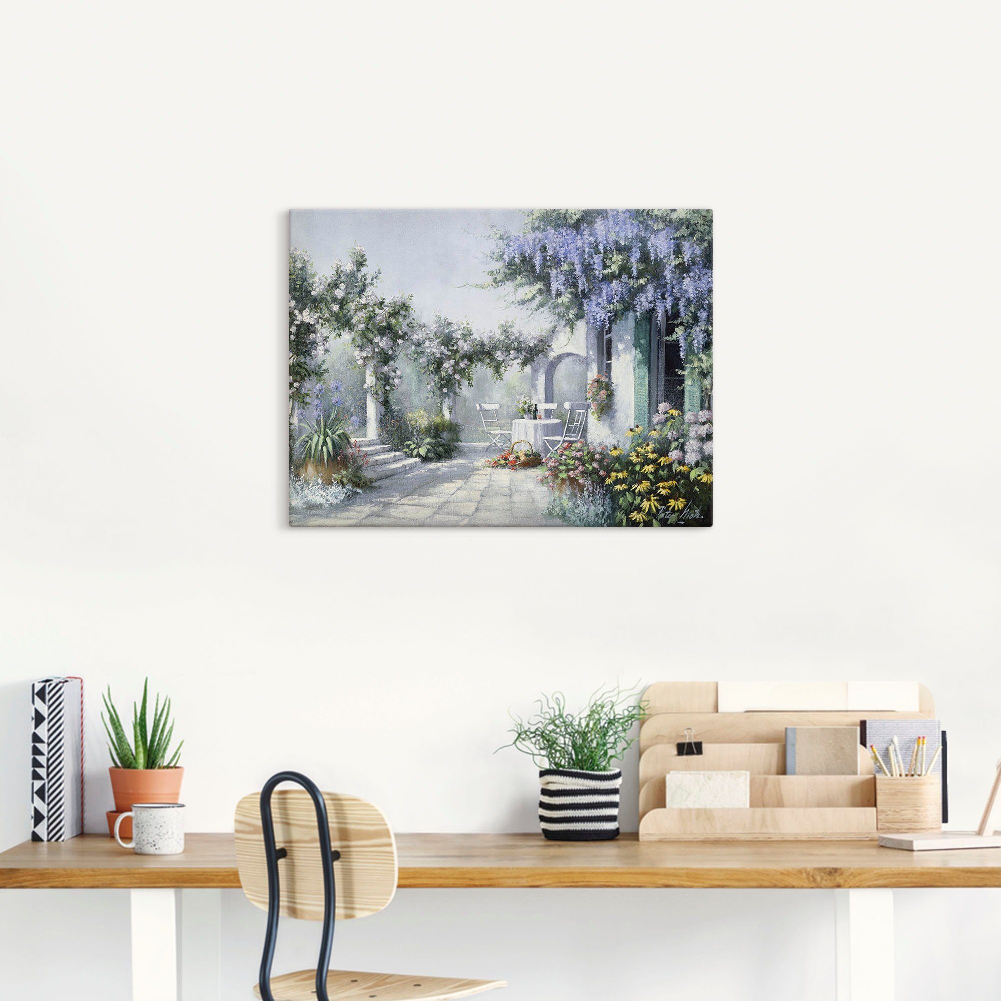 Artland Artprint op linnen Natuurlijke magie gespannen op een spieraam