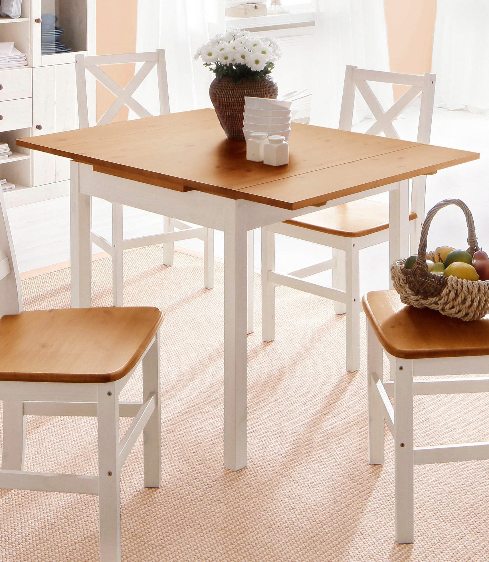 Home affaire Eettafel Maike, TOPSELLER! Home affaire, breedte 80 cm, met uittrekfunctie