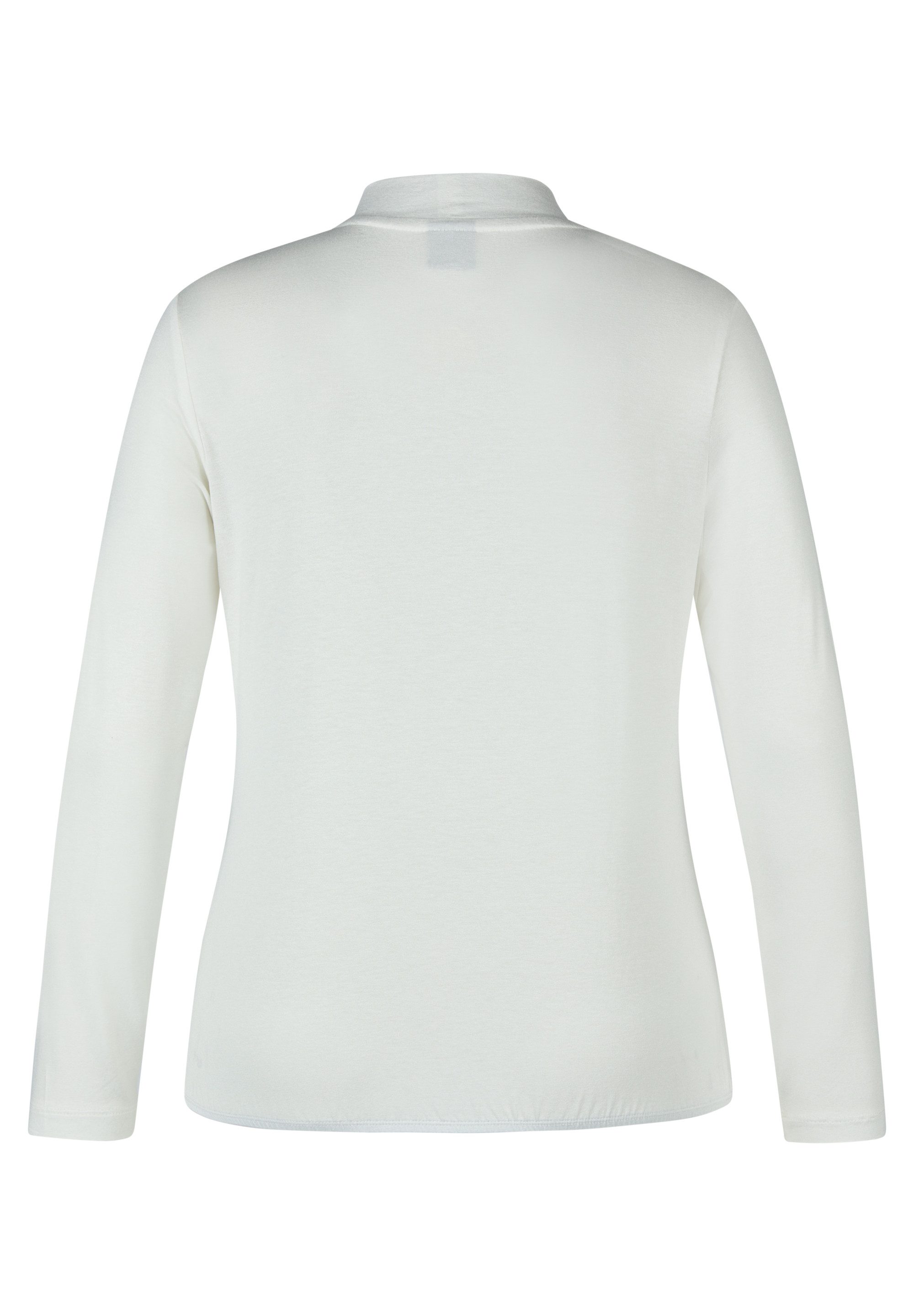 Rabe Shirt met lange mouwen met opstaande kraag en van viscose