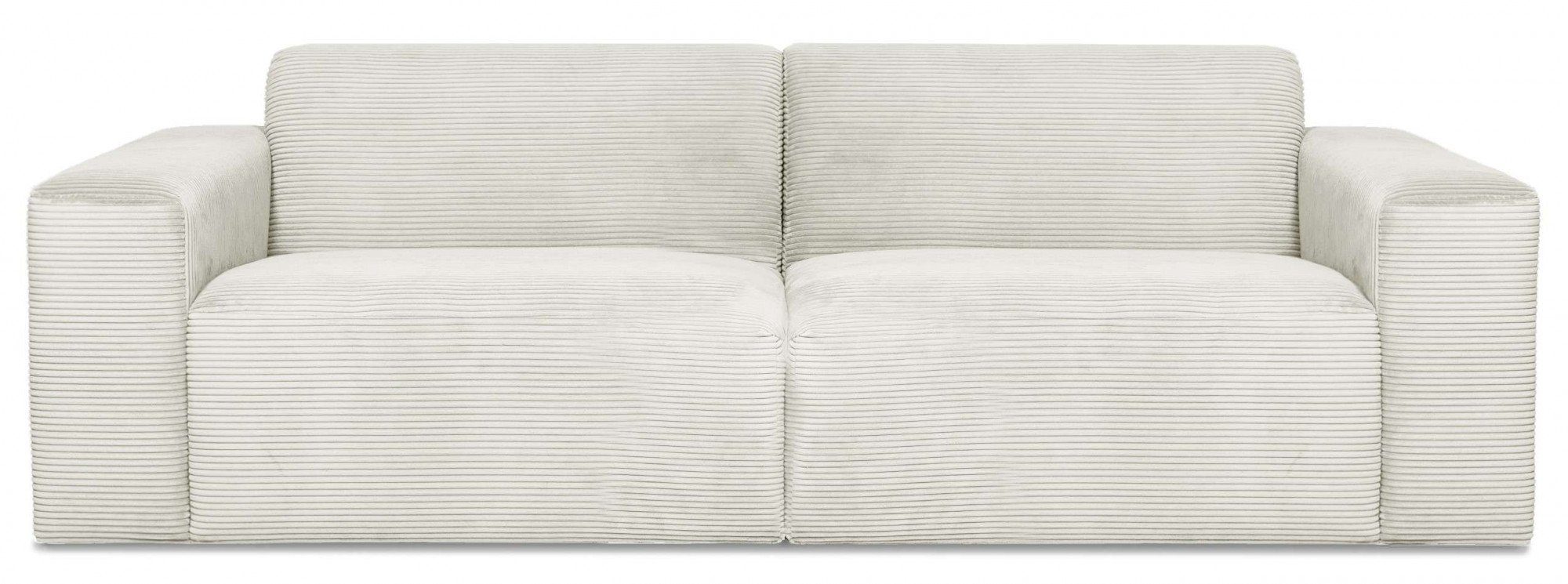 INOSIGN 3-zitsbank Koa, 228 cm, modulair bankstel in webstof, cord Designbank in corduroy, zachte lounge-zitcomfort