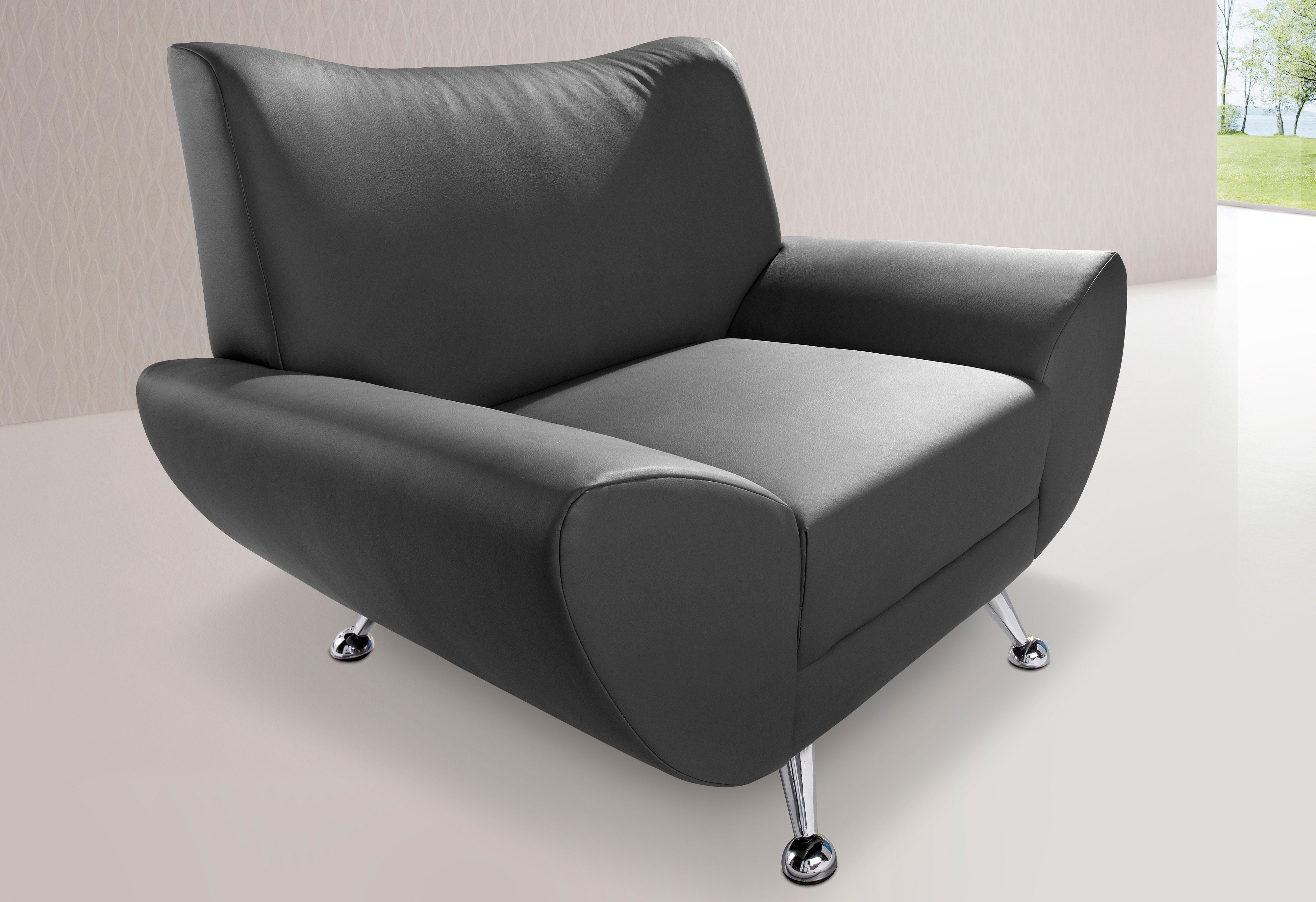 INOSIGN Fauteuil Saltare fauteuils zwart