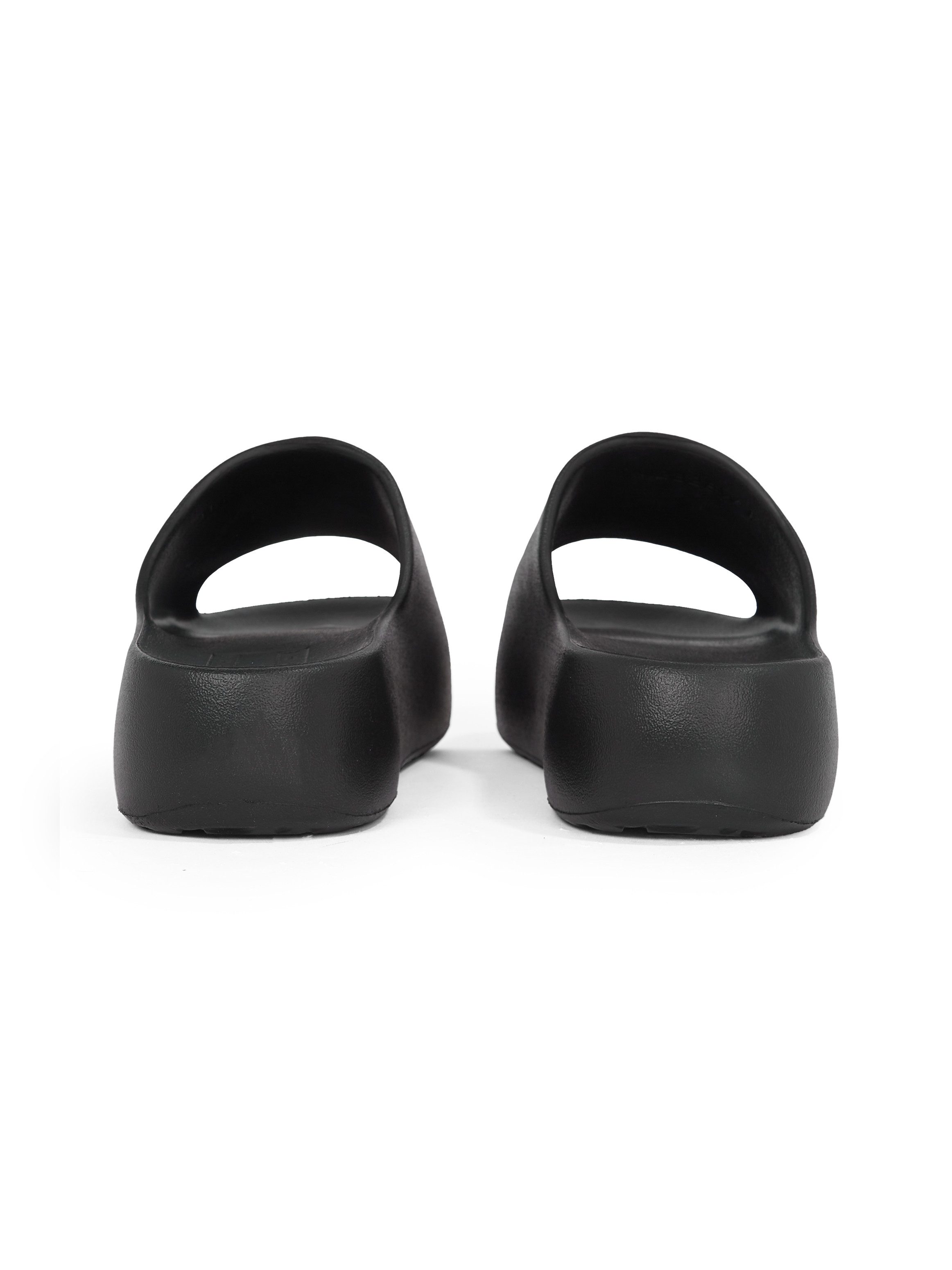 TOMMY JEANS Slippers TJW CHUNKY POOL SLIDE ESS , plateau, zomerschoen, instapschoen, comfortabele schoen, logo-opdruk