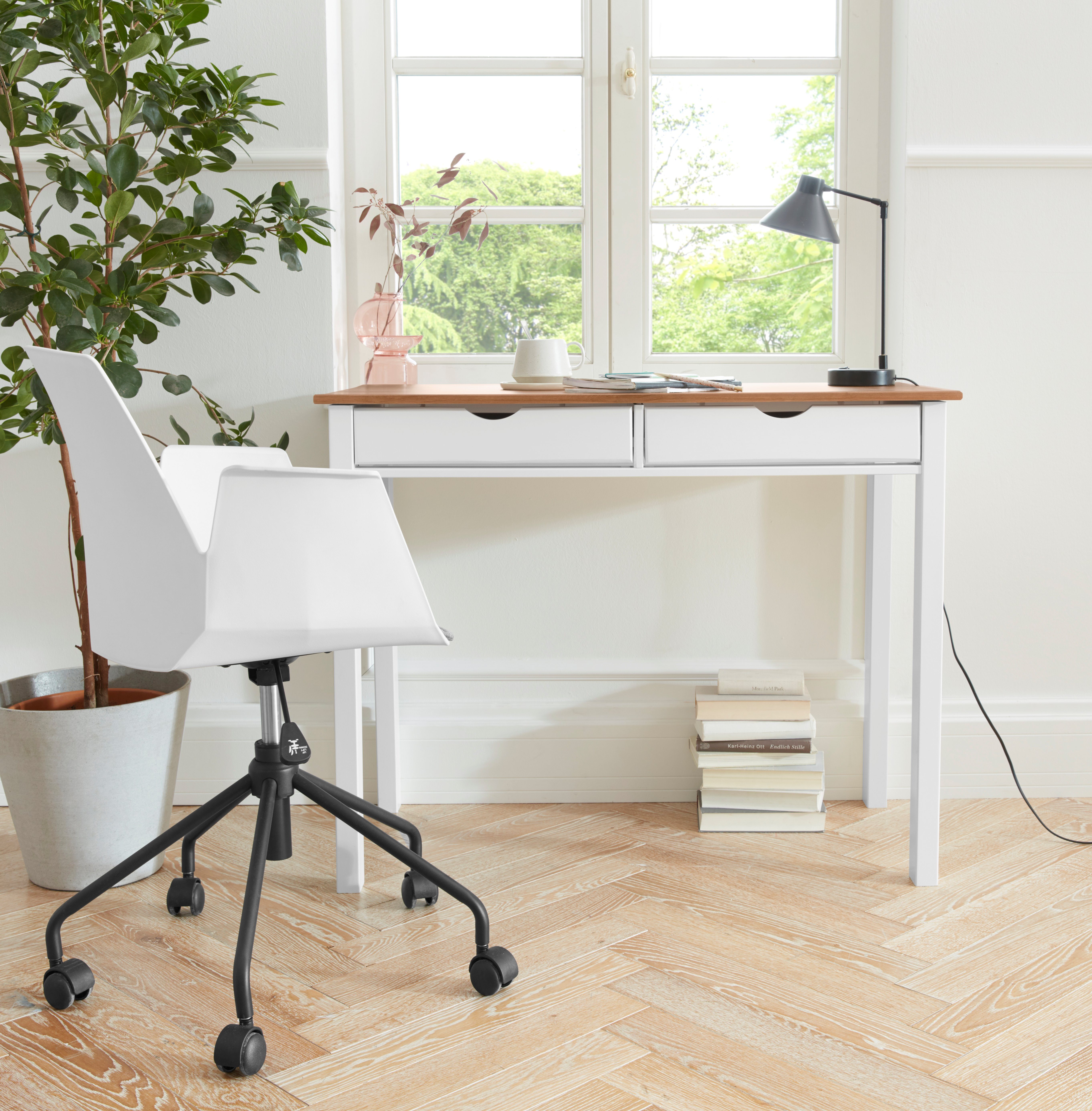 INOSIGN Bureau Gava Grenenhout, verzonken grepen, verschillende kleurvarianten, breedte 100 cm