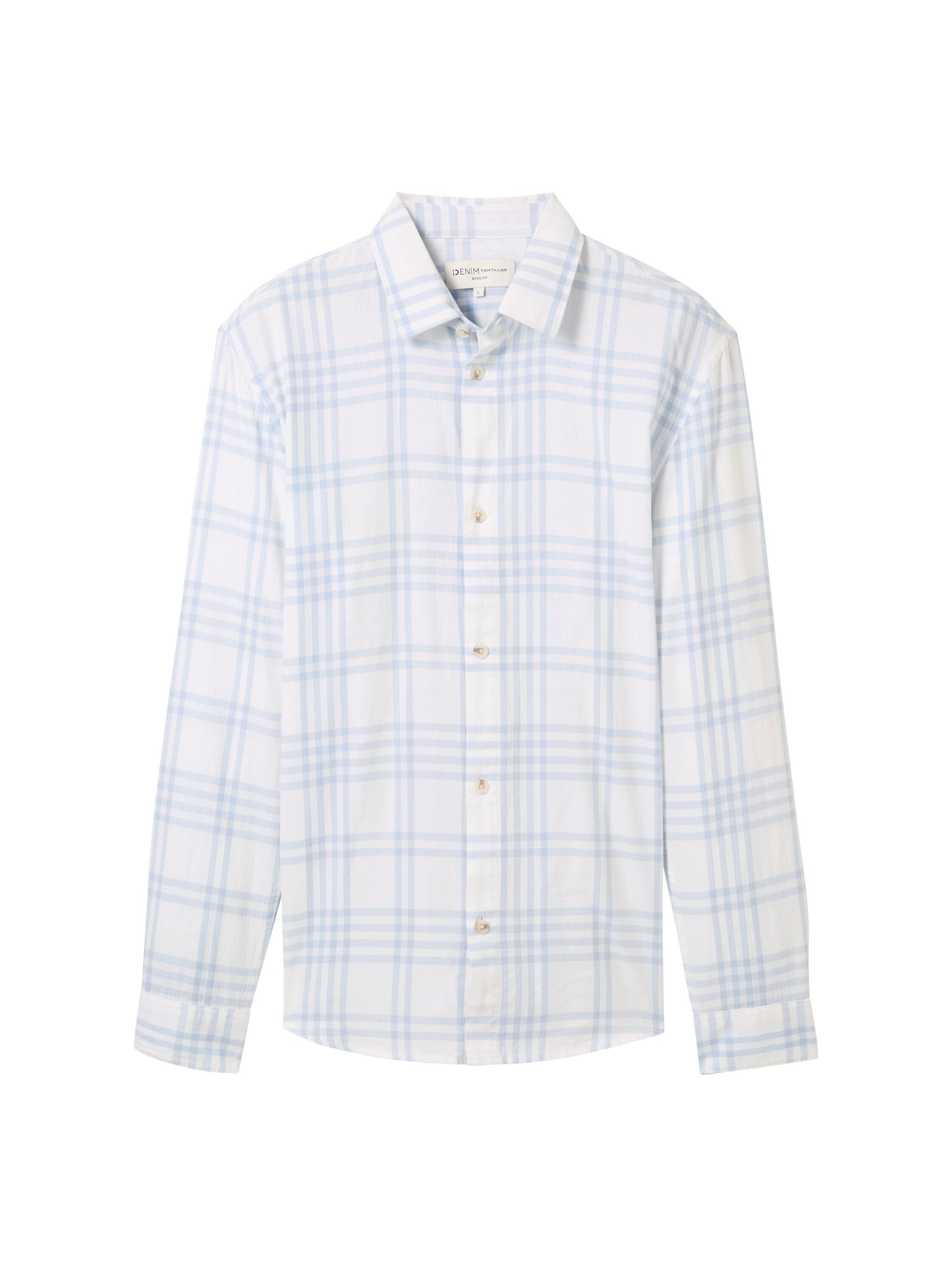 Tom Tailor Denim Geruit overhemd met ruitpatroon