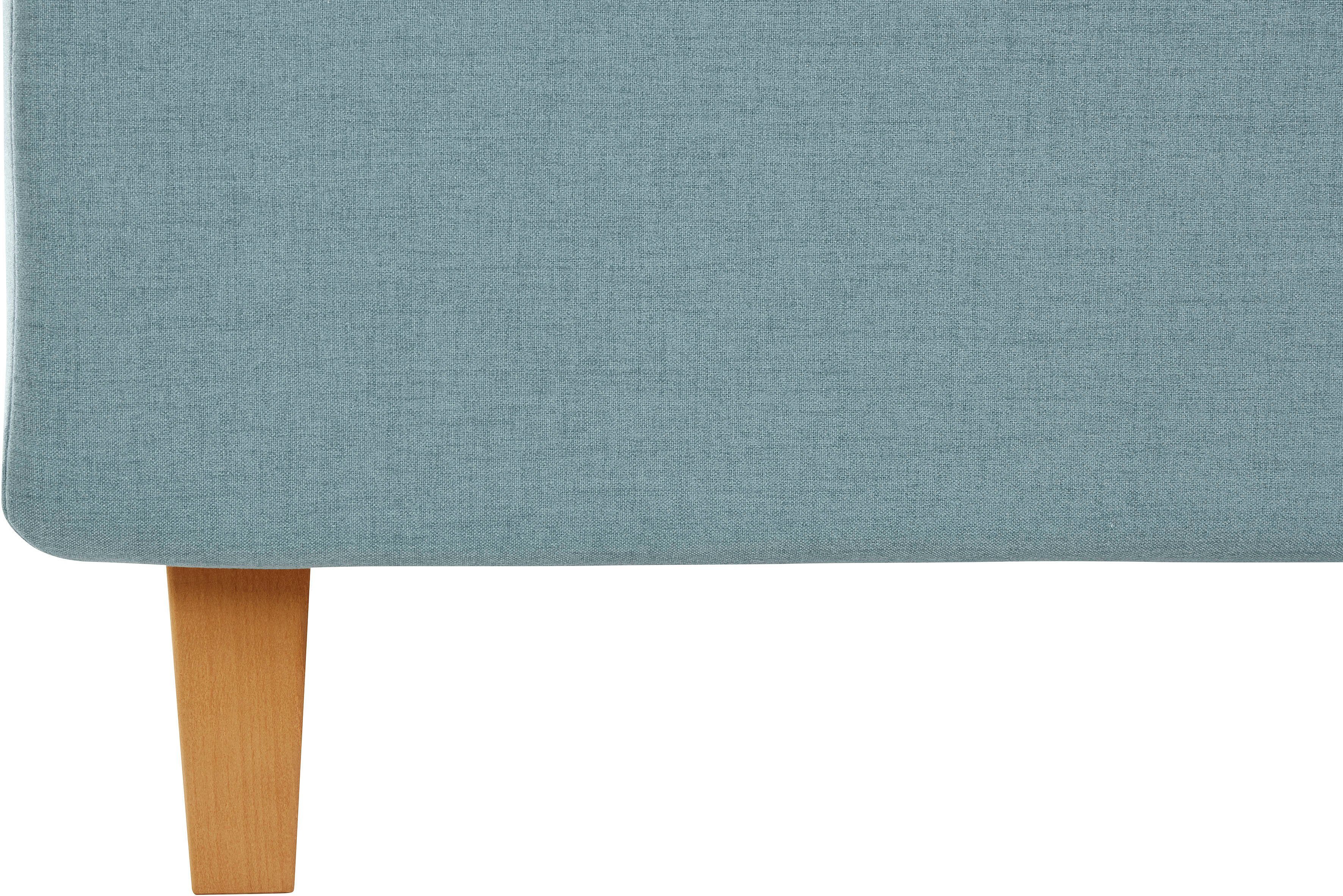 Guido Maria Kretschmer Home&Living Gestoffeerd bed Sunley 140 Kruisstiksel, hoofdbordhoogte 142 cm, zonder of met matras/lattenbodem