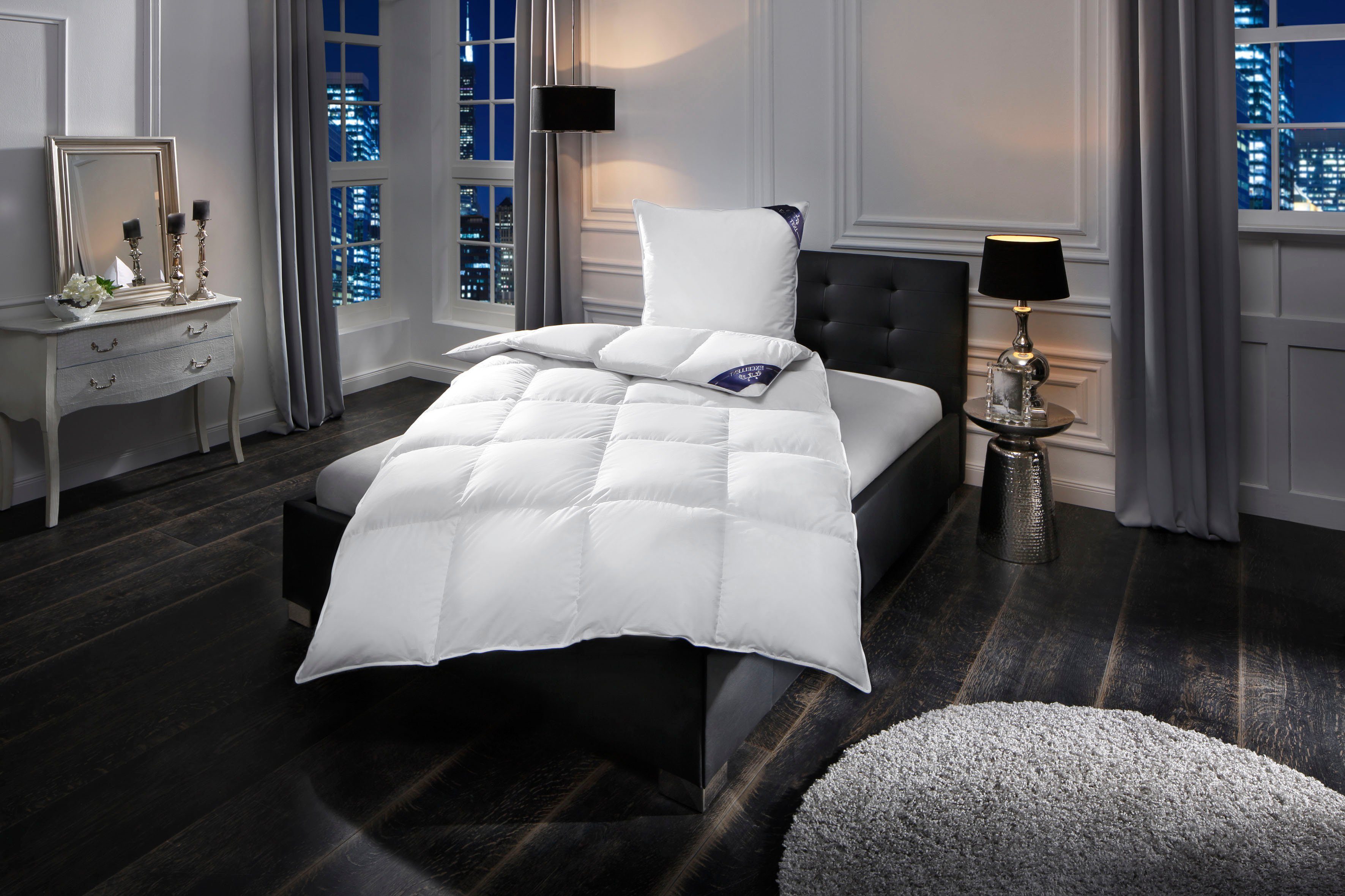 Excellent Ganzendonzen dekbed Davos, dekbedden voor zomer en winter, dekbed 135 x 200 cm, 155 x 200 cm en andere maten, Made in Germany Polarwarm