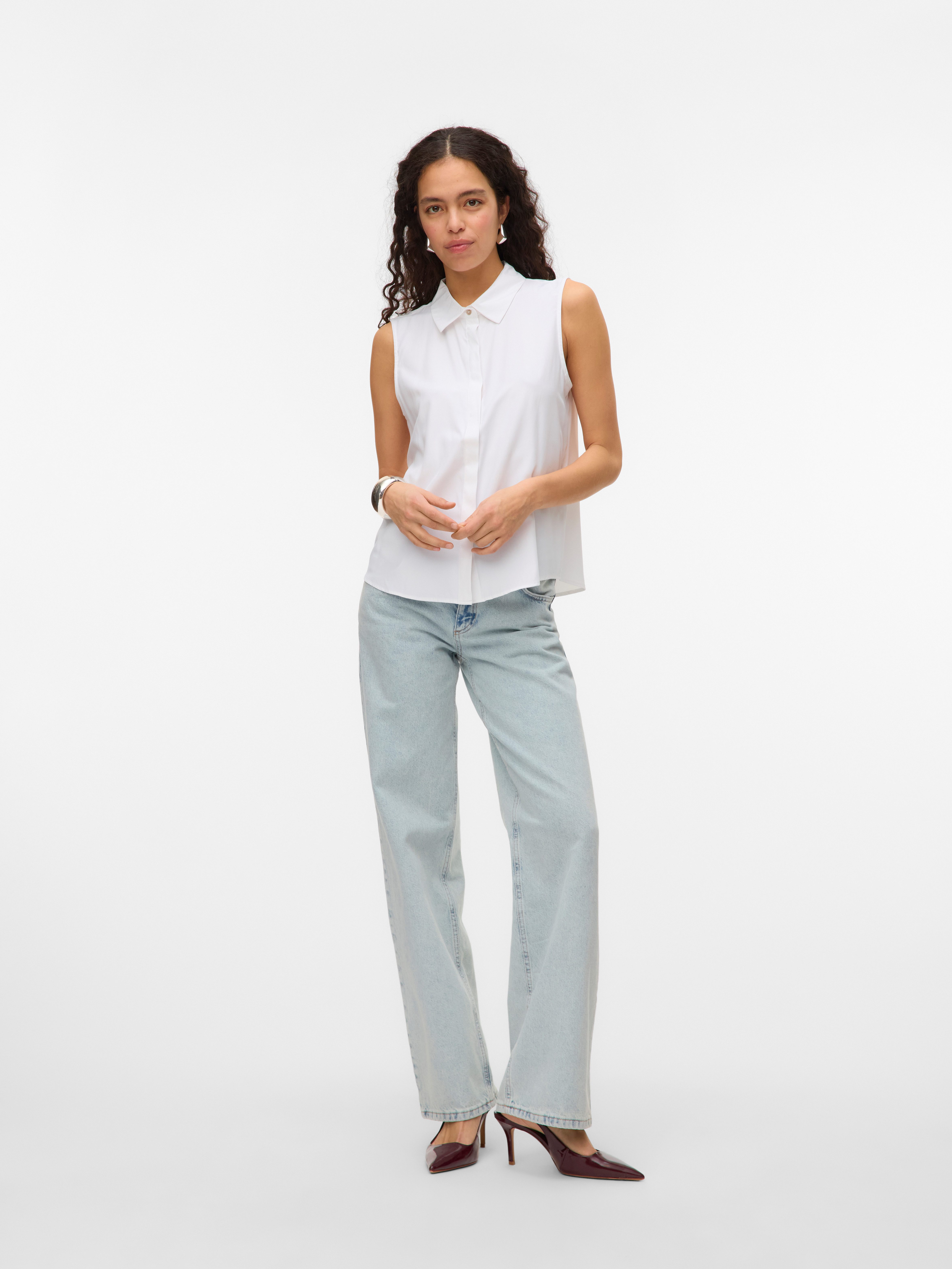 Vero Moda Overhemdblouse VMNORA SL SHIRT WVN GA NOOS