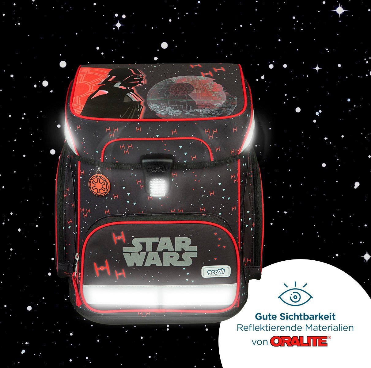 Scooli Schooltas EasyFit, Star Wars (set, 5-delig)