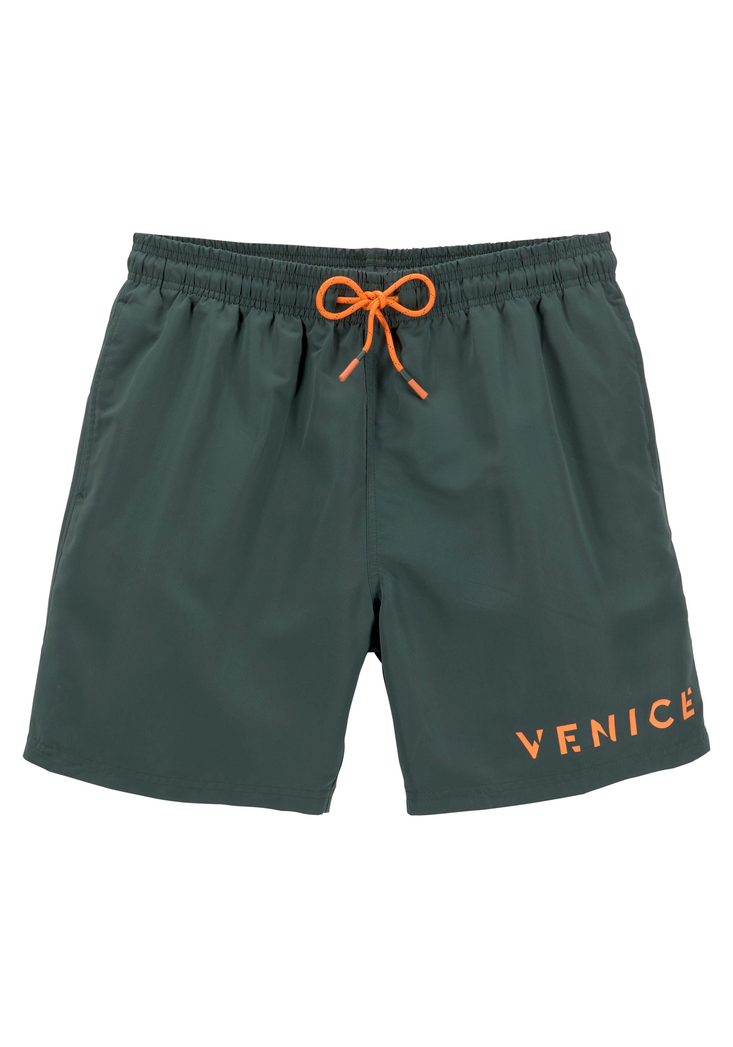 Venice Beach Zwemshort zij-instapzak met rits