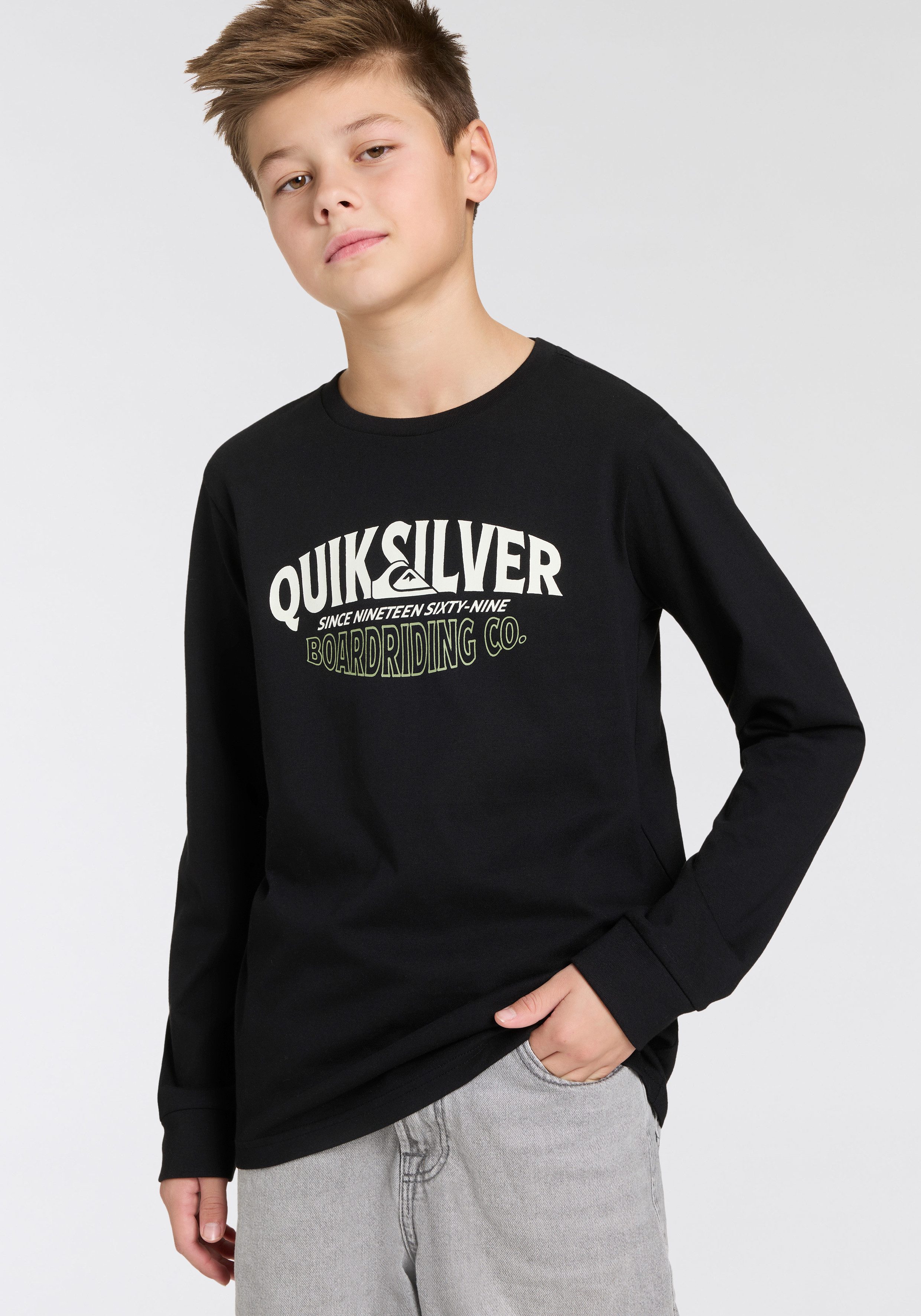 Quiksilver Shirt met lange mouwen RUGGED AROUND LS PACK YOUTH (2-delig, Set van 2)