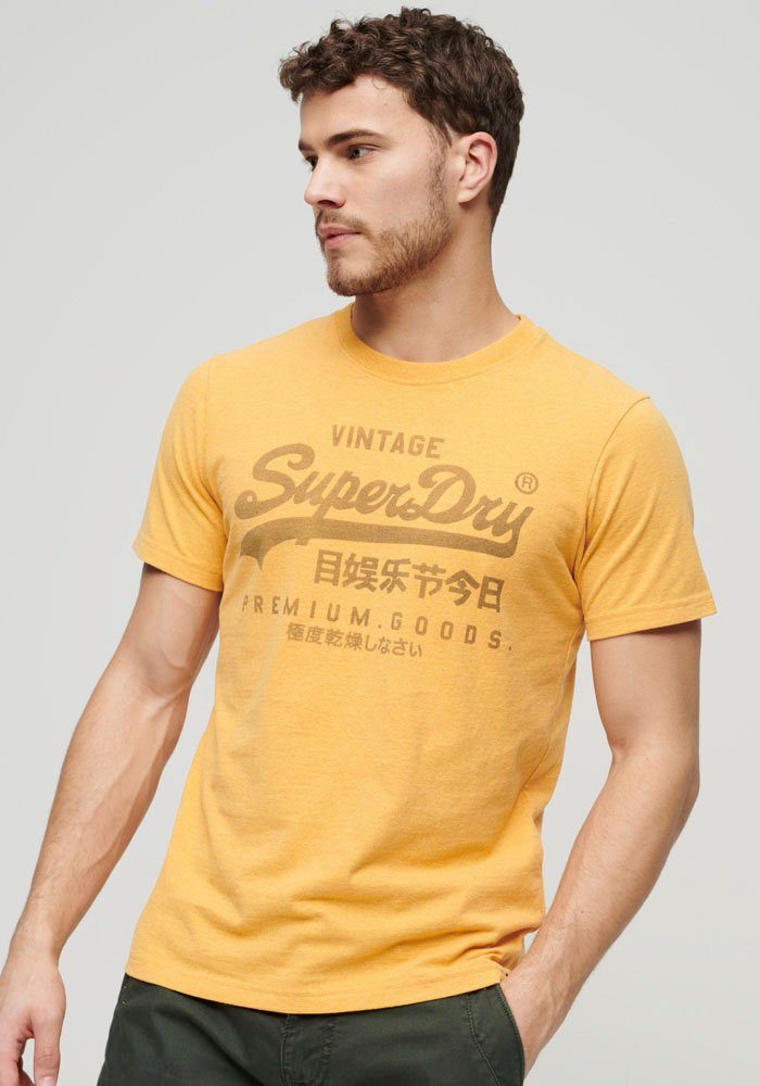 Superdry T-shirt Korte Mouw CLASSIC VL HERITAGE T SHIRT