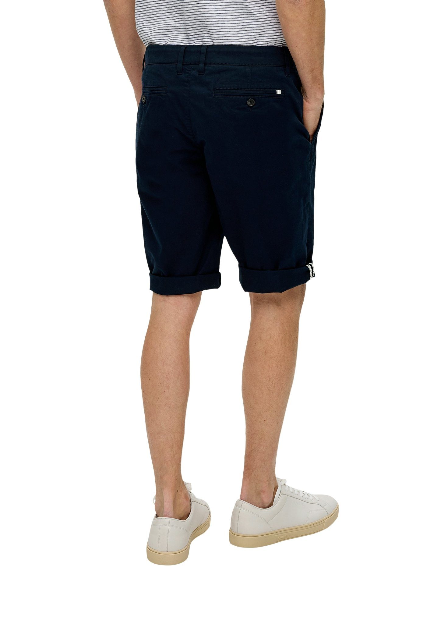 s.Oliver Chino met katoenen stretch bermuda-stijl