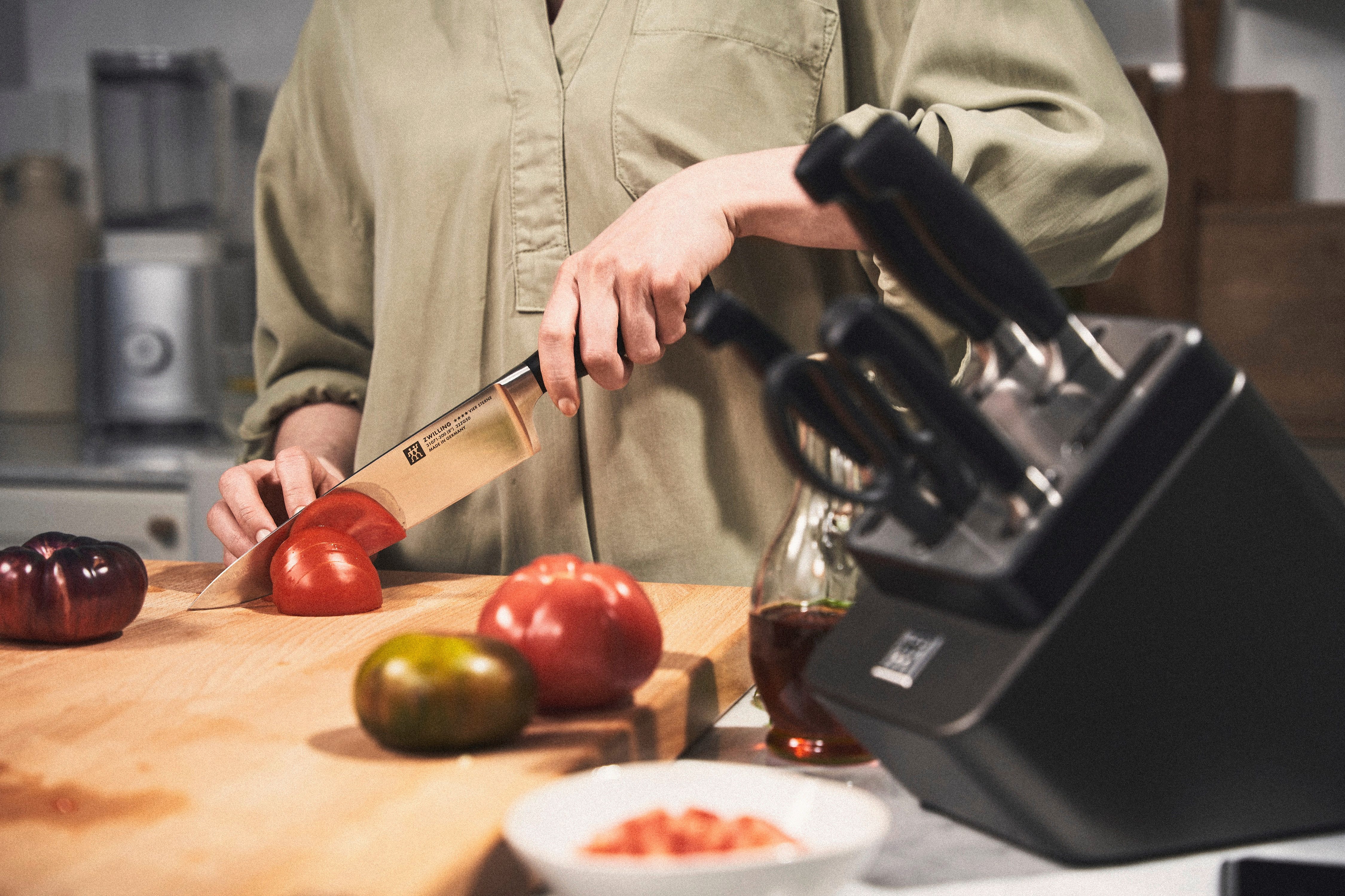 Zwilling Messenblok **** Vier sterren Made in Germany, zelfslijpende messenblok, speciale smelt (set, 7-delig)