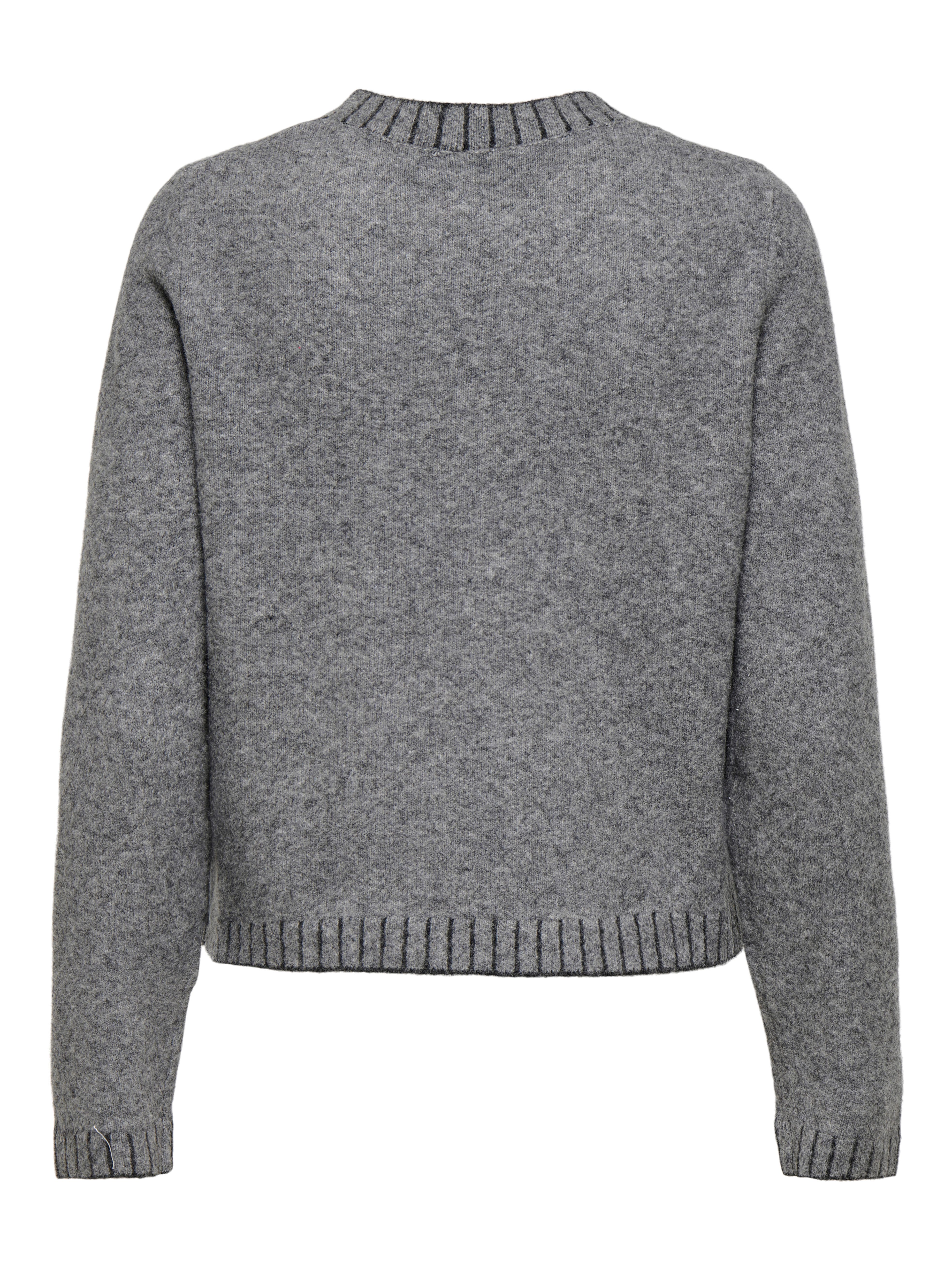 Only Gebreide trui ONLFINA LS STITCH O-NECK CC KNT