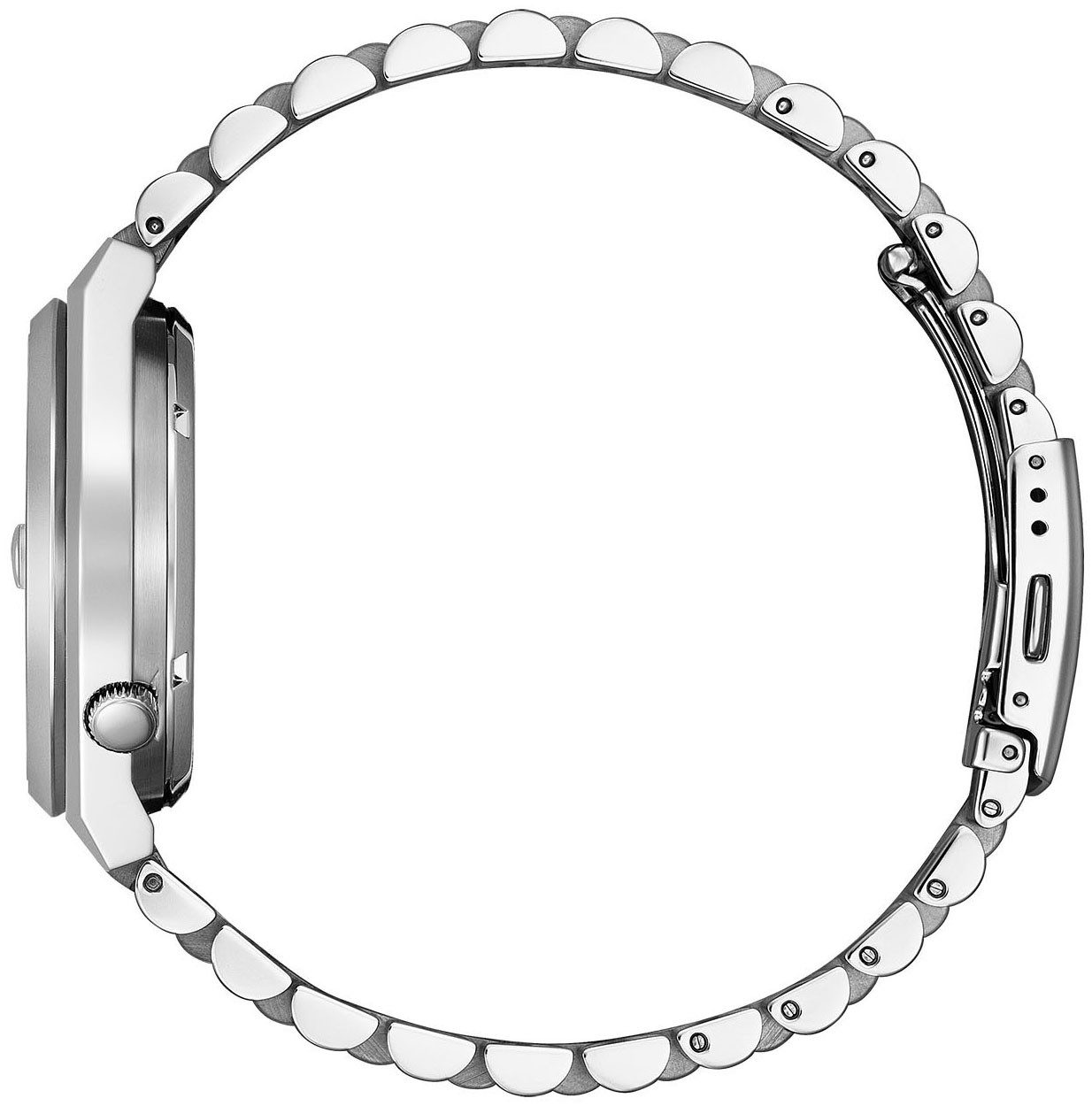 Citizen Automatisch horloge Tsuyosa Polshorloge, dameshorloge, herenhorloge, roestvrijstalen armband, saffierglas, datum