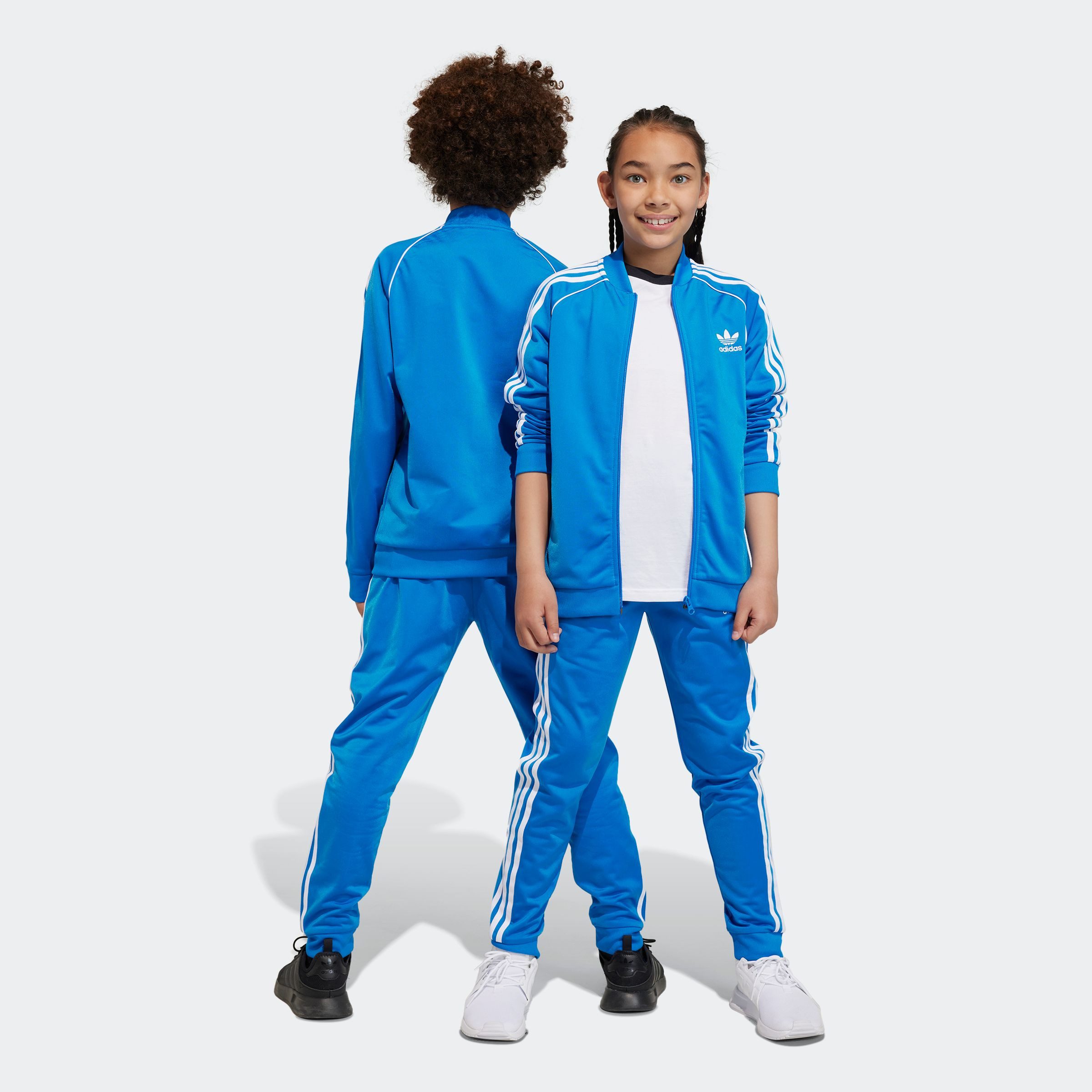 adidas Originals Sportbroek ADICOLOR SST (1-delig) kinderen trainingsbroeken maat 164 blauw